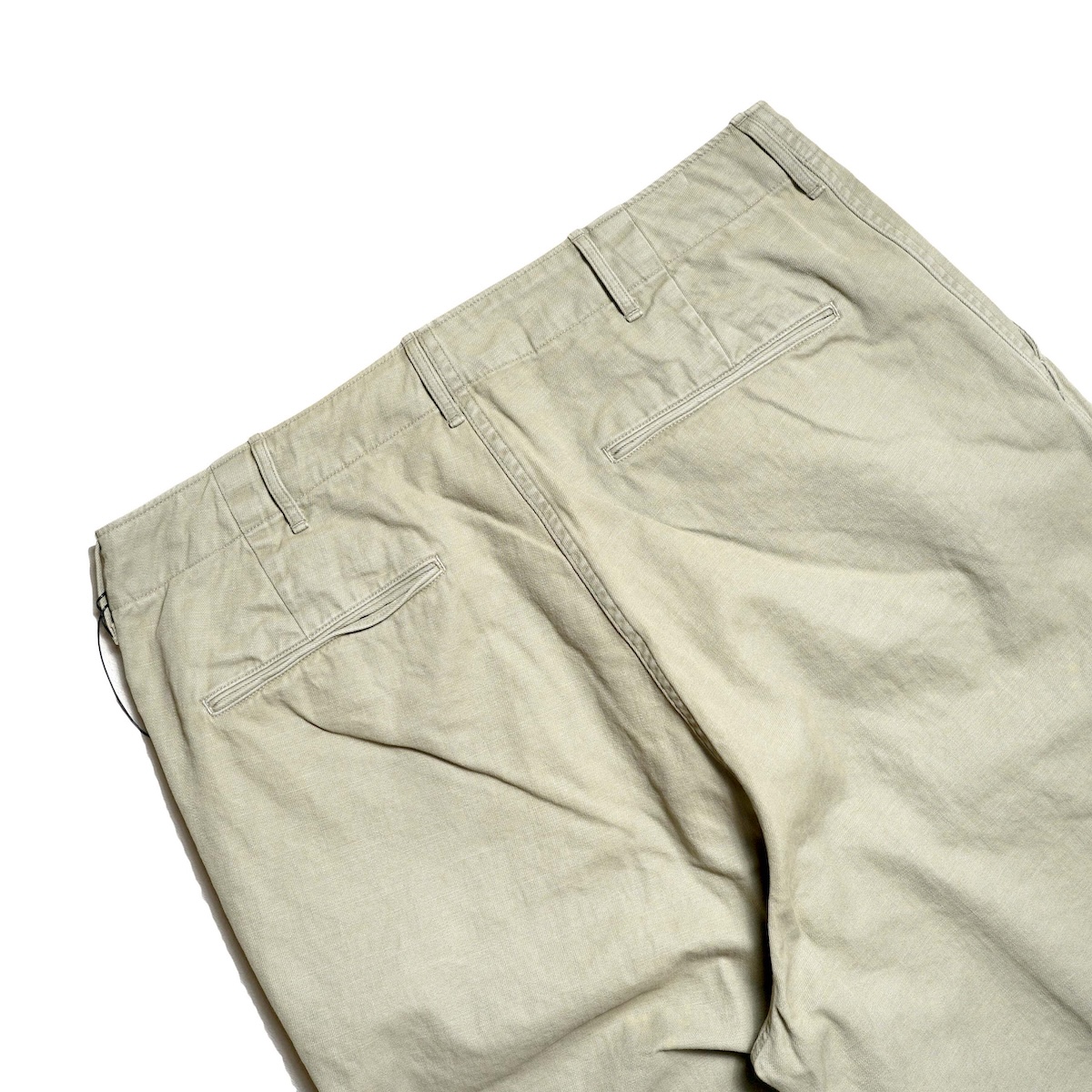 A.PRESSE / Vintage Chino Trousers (Greige)