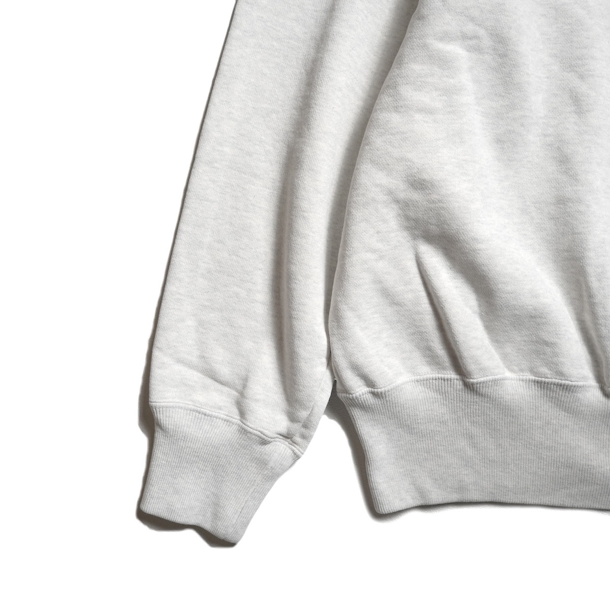 A.PRESSE / Vintage Sweatshirt (Oatmeal) 袖