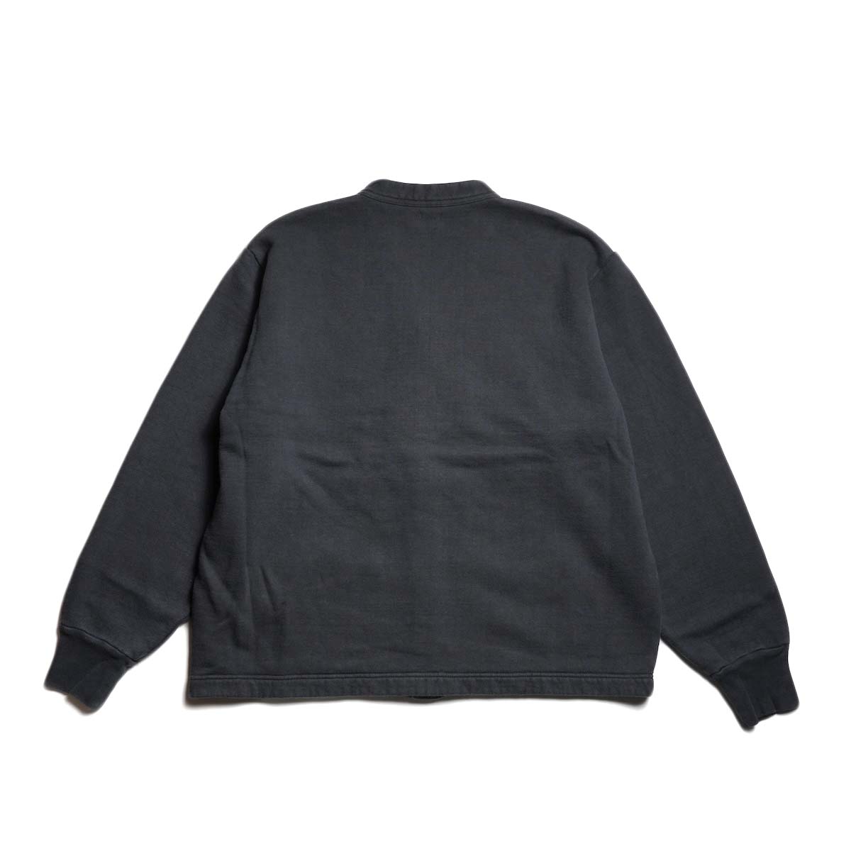 A.PRESSE / Vintage Sweat Cardigan (Black) 背面