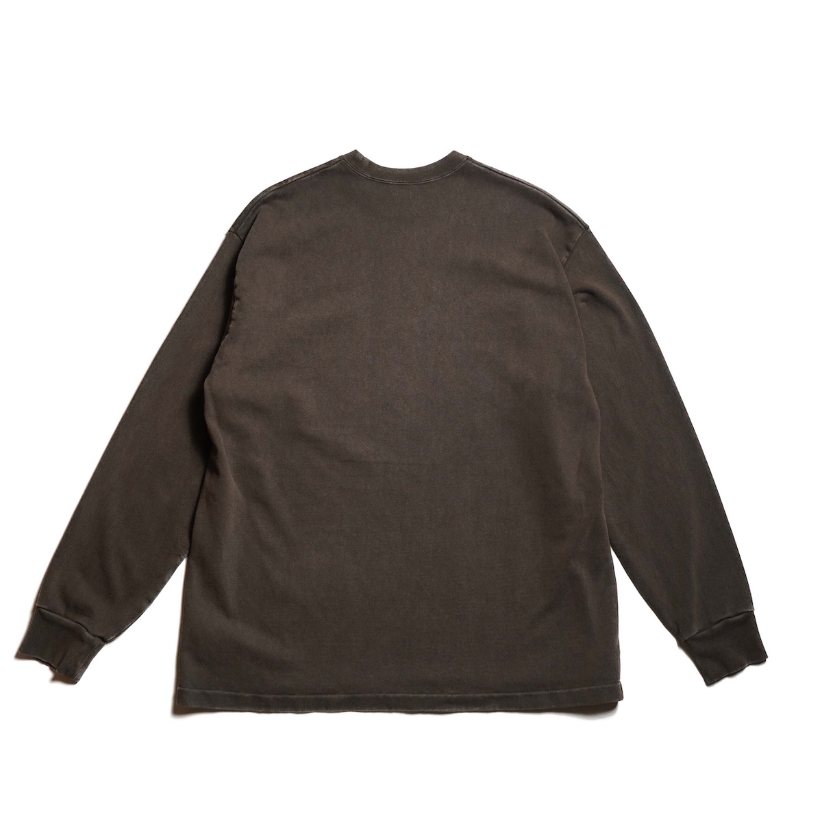 A.PRESSE / Vintage L/S T-shirt (Brown) 背面