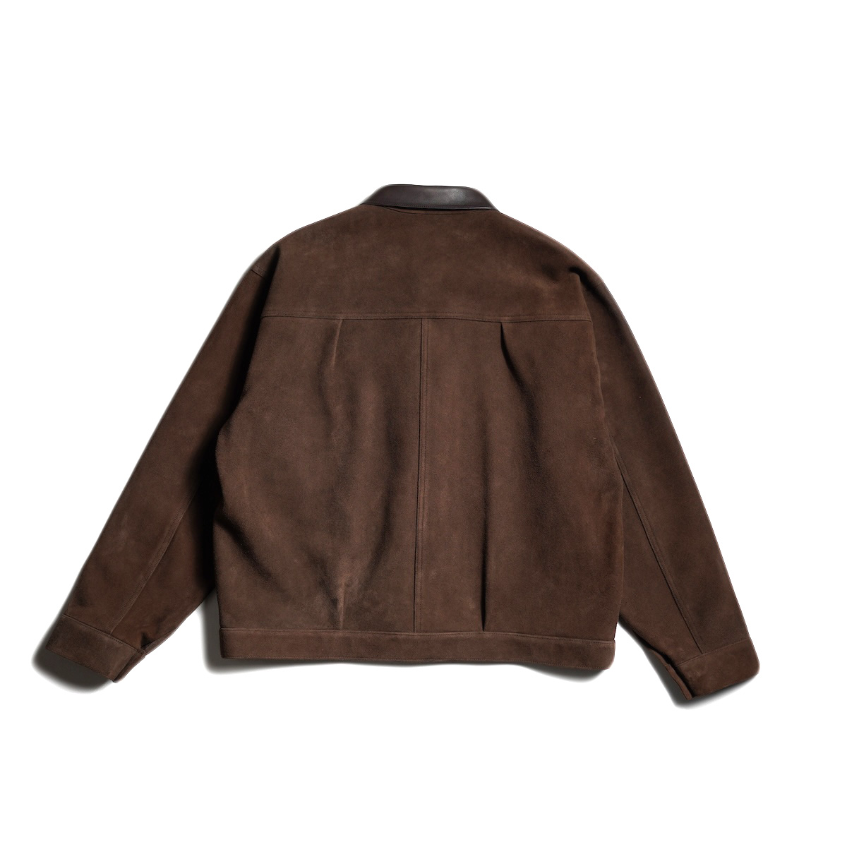A.PRESSE / Vintage Suede Leather 1st Type Jacket (Brown)