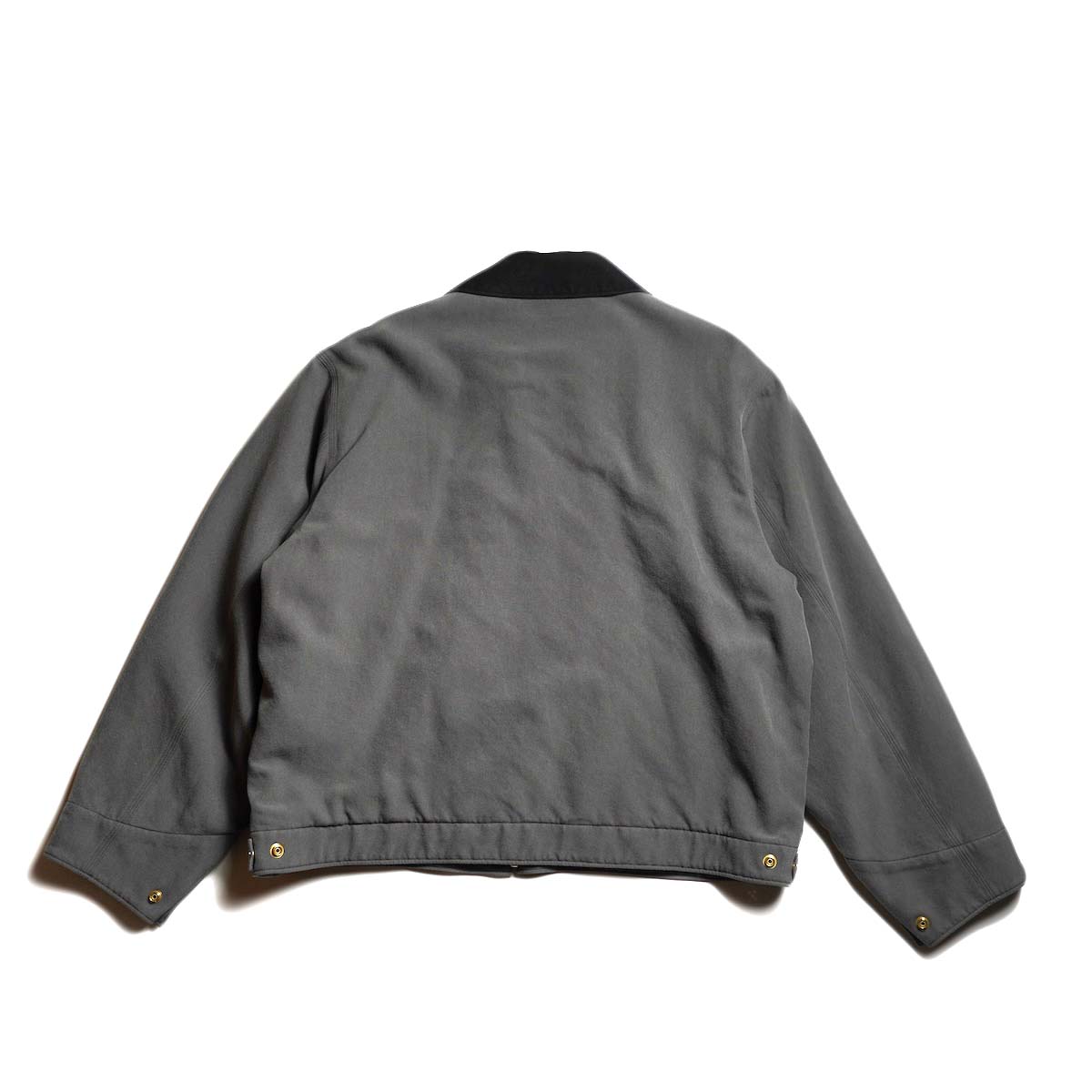 A.PRESSE / Vintage Silk Cotton Detroit Jacket (Gray)