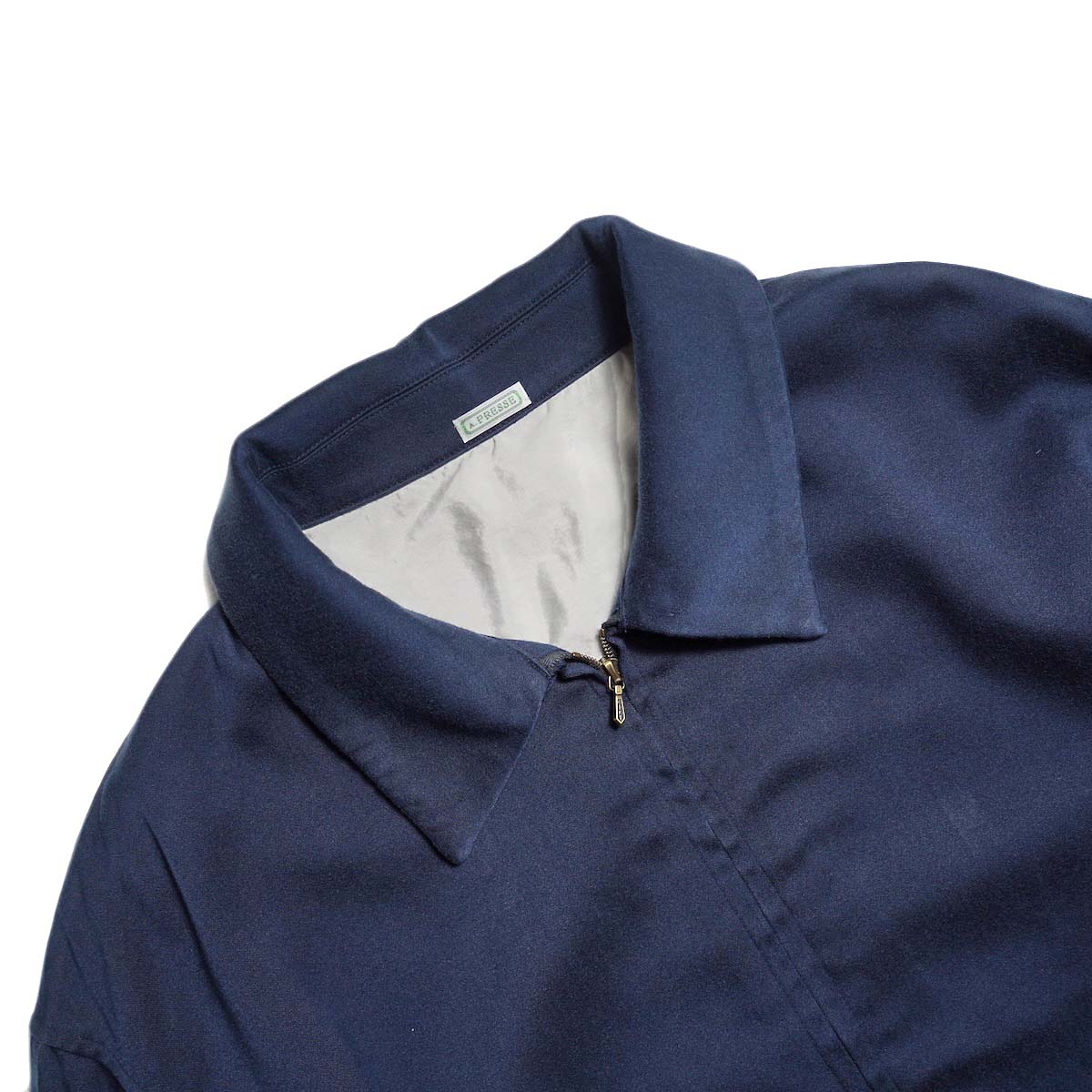 ジャケット・アウター A.PRESSE washed silk rayon Gabardine 2 WASHED SILK RAYON GABARDINE JACKET – COVERCHORD