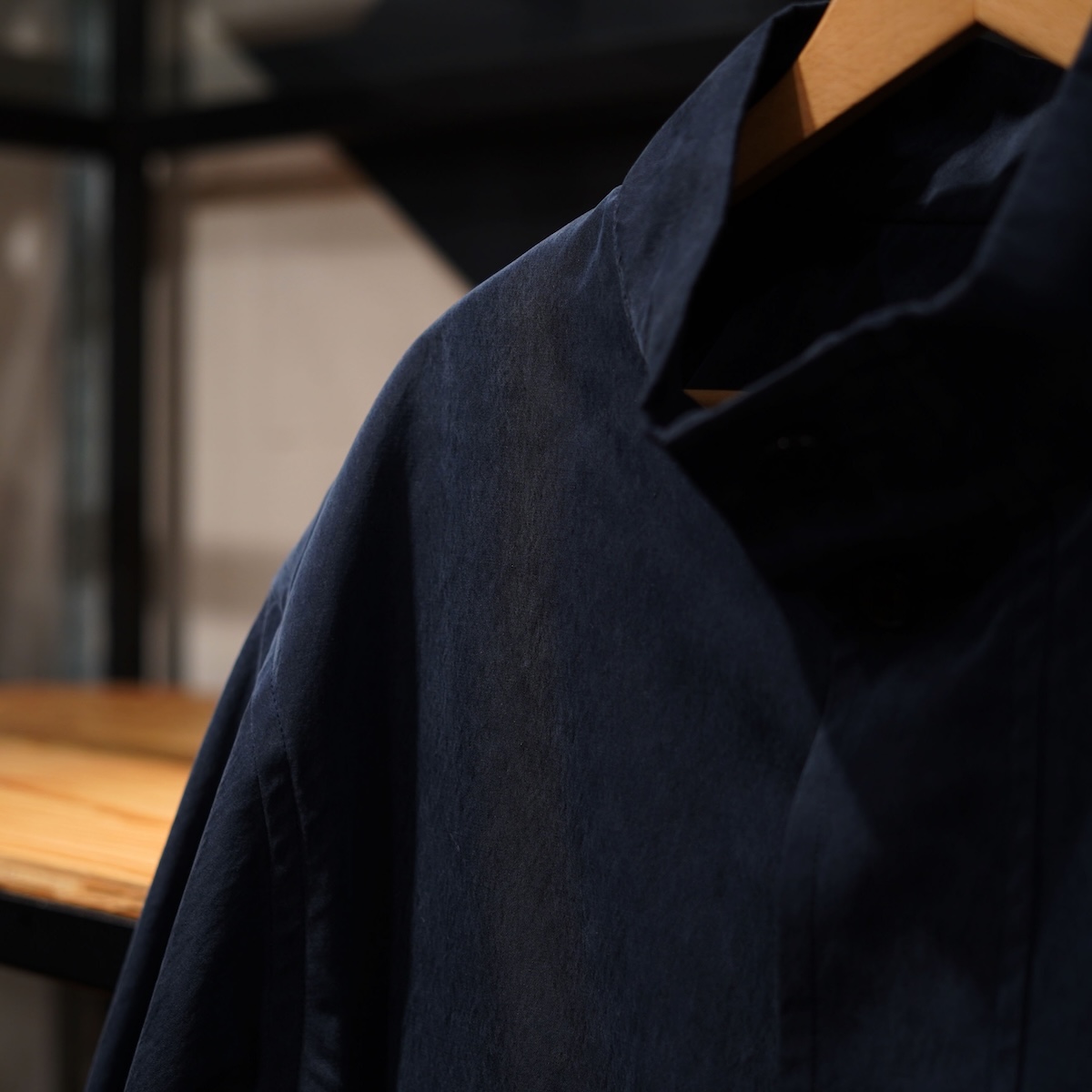 A.PRESSE / Cotton Silk Yacht Jacket (Navy)