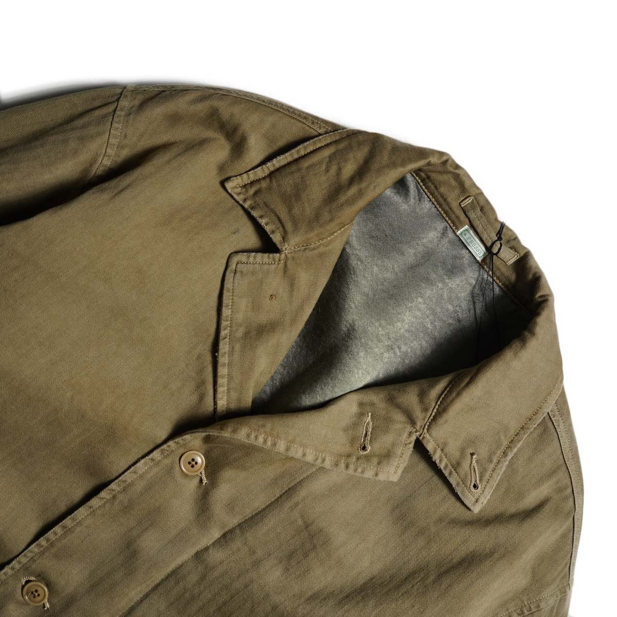 A.PRESSE / Vintage US NAVY N-4 Deck Jacket (beige)