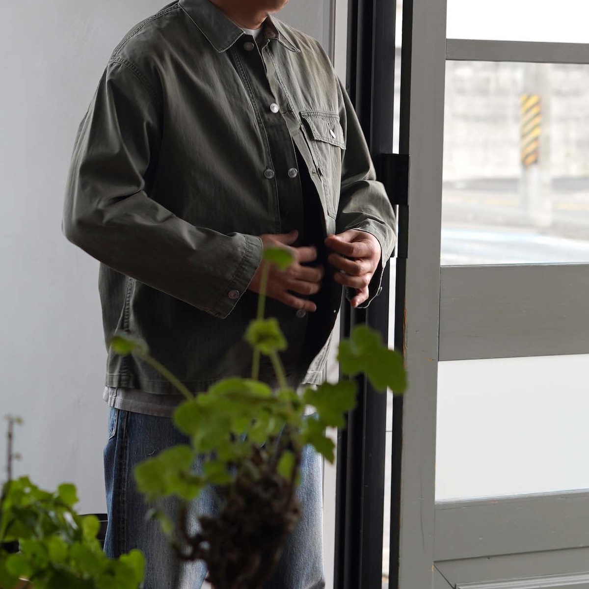 A.PRESSE / Vintage USMA HBT M-44 Jacket (Sage)