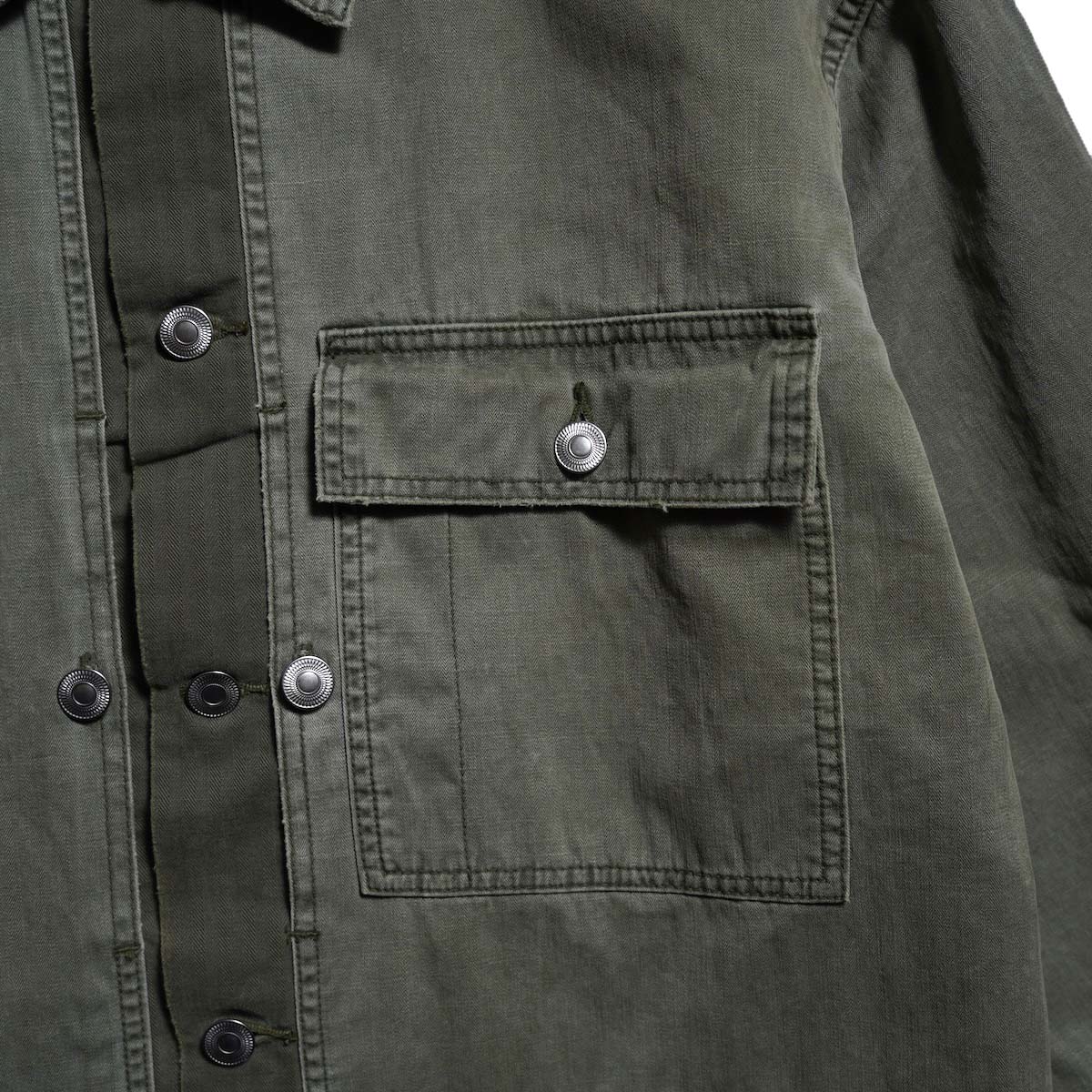 A.PRESSE / Vintage USMA HBT M-44 Jacket (Sage)