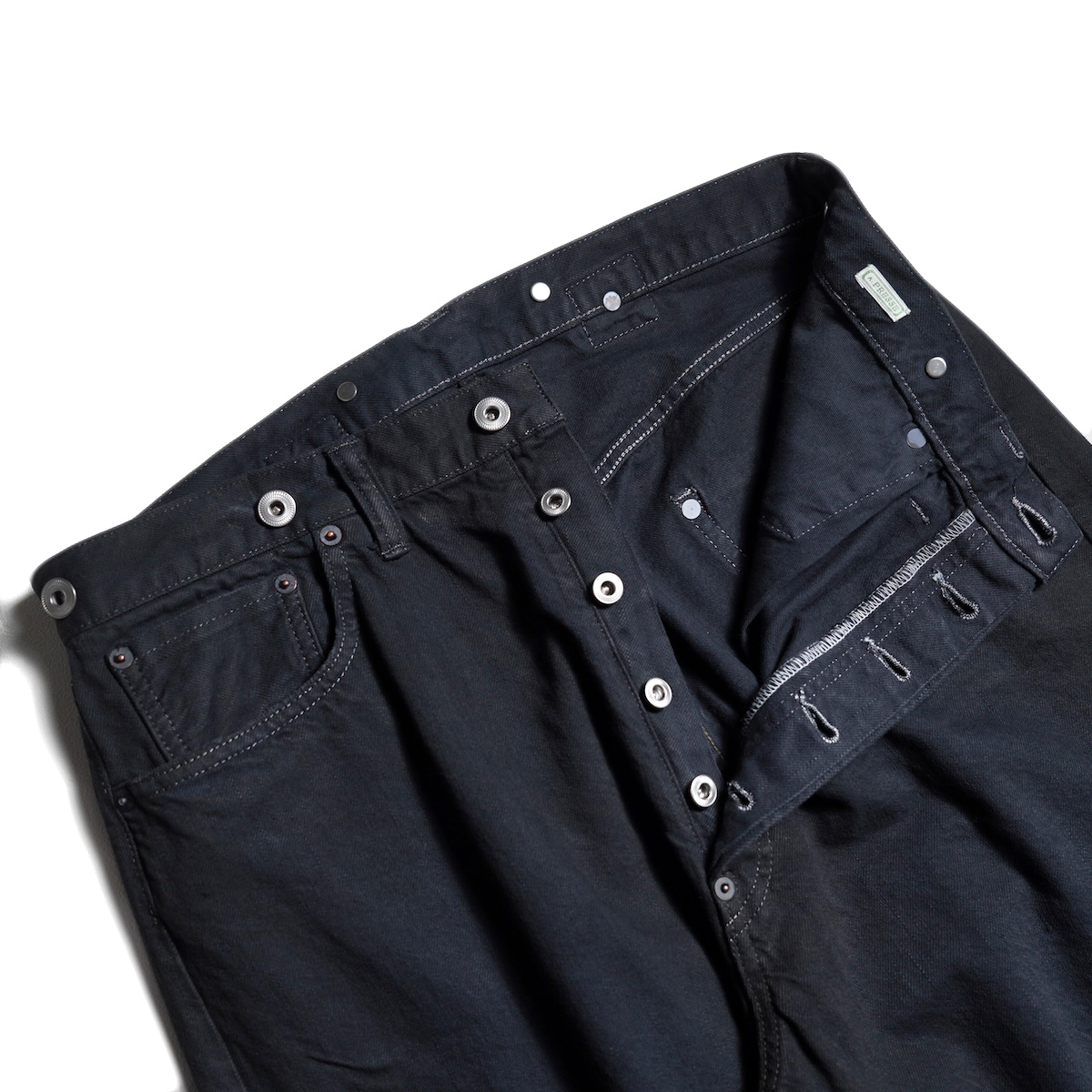 A.PRESSE / No.22 Washed Wide Denim Pants (Custom)