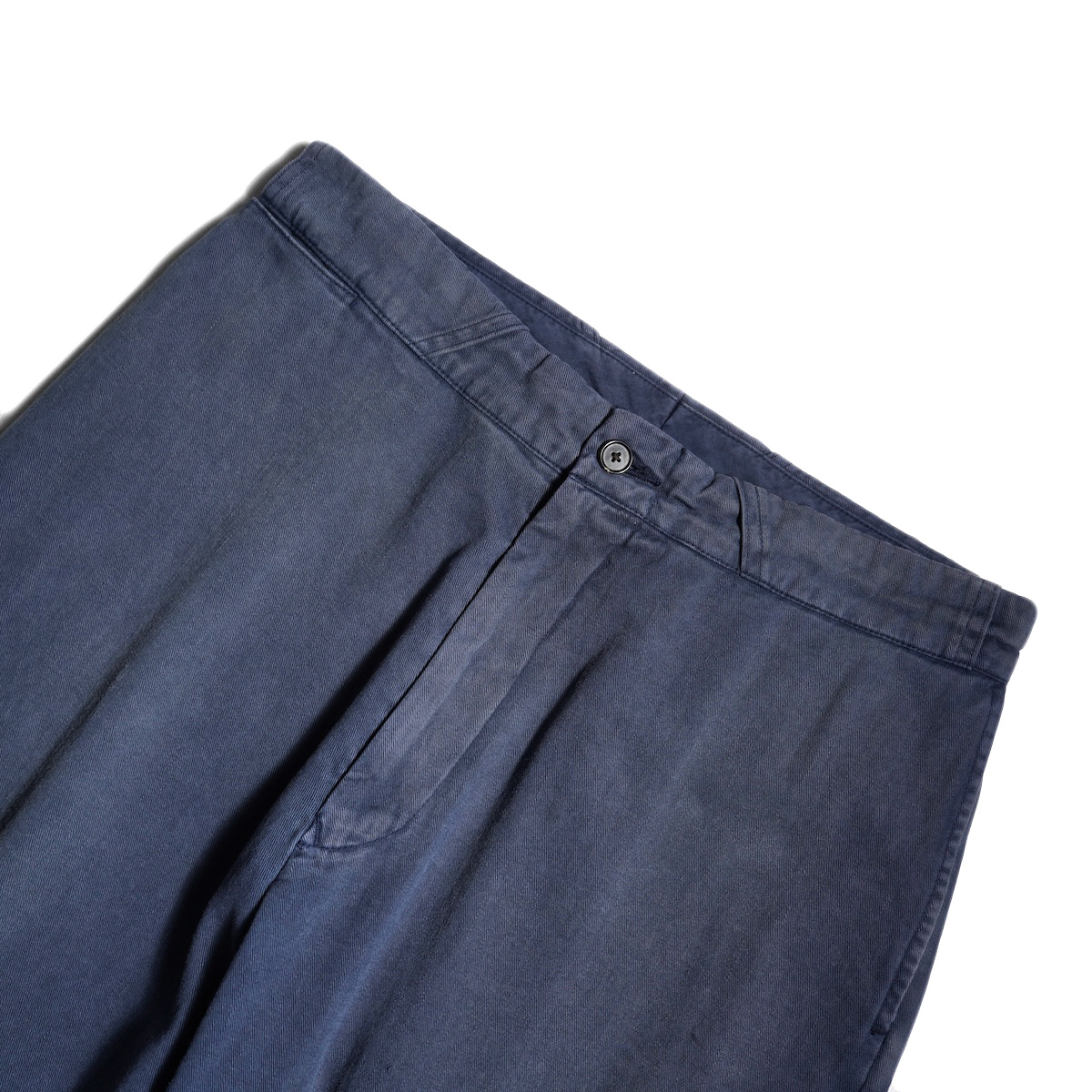 A.PRESSE / Vintage Type.4 Chino Trousers (Blue)