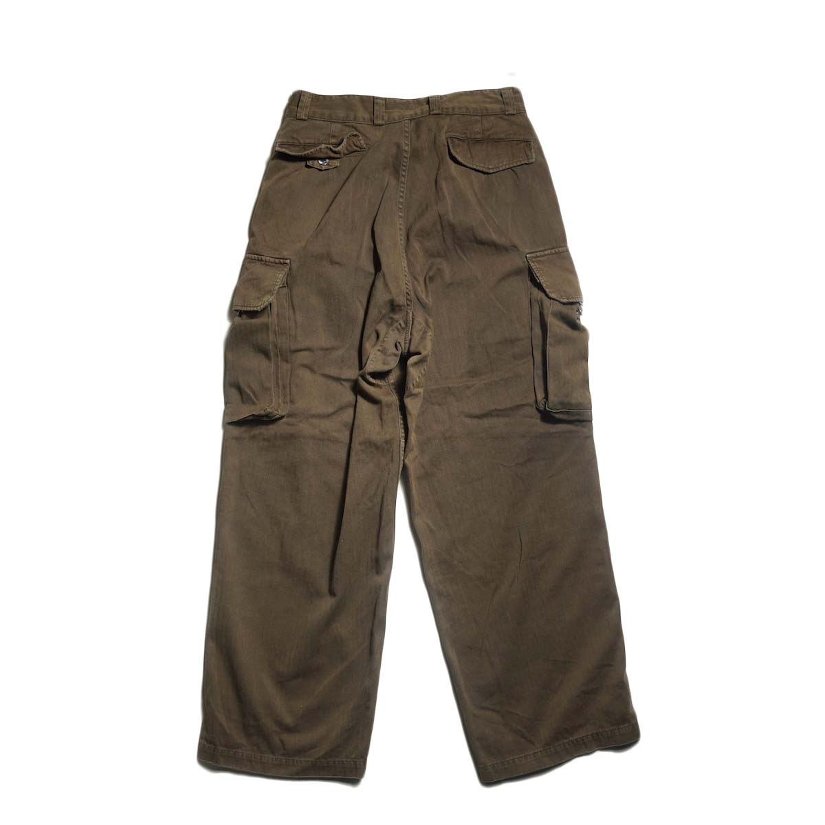 A.PRESSE / Vintage FA HBT M-47 Pants (Brown)