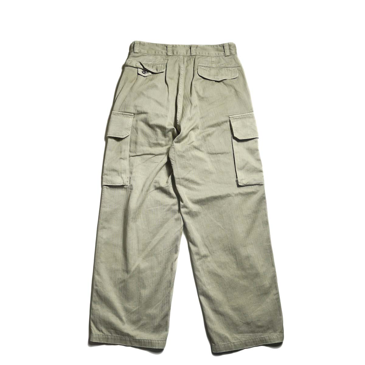 A.PRESSE / Vintage FA HBT M-47 Pants (Greige)