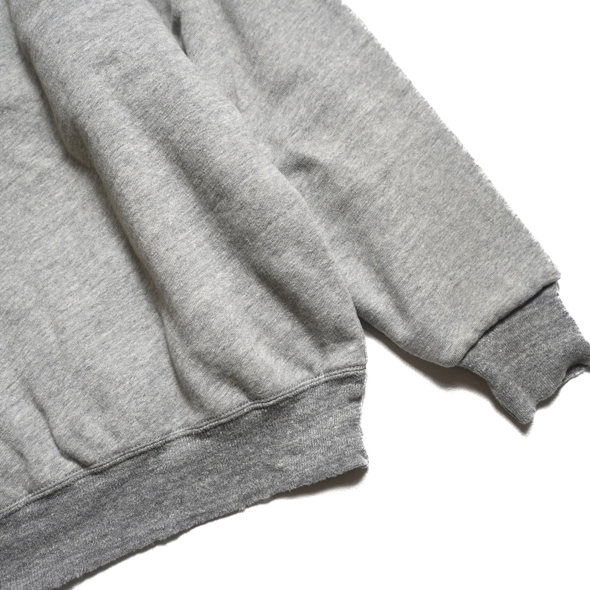 A.PRESSE / Vintage Light Weight Reversible Sweatshirt (Gray / Navy)
