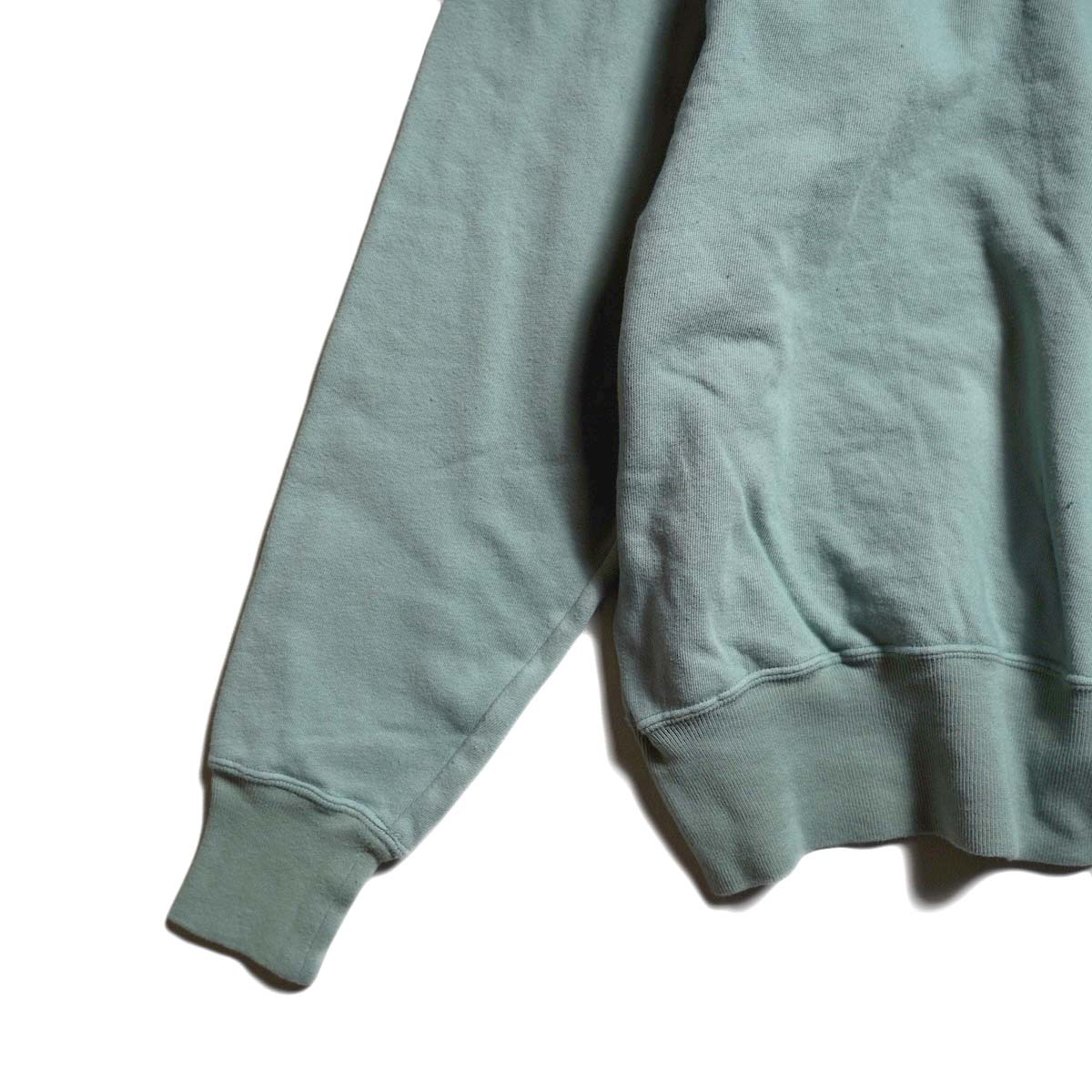 A.PRESSE / Vintage Light Weight Sweatshirt (Green)