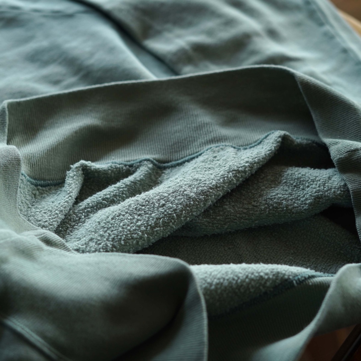 A.PRESSE / Vintage Light Weight Sweatshirt (Blue)