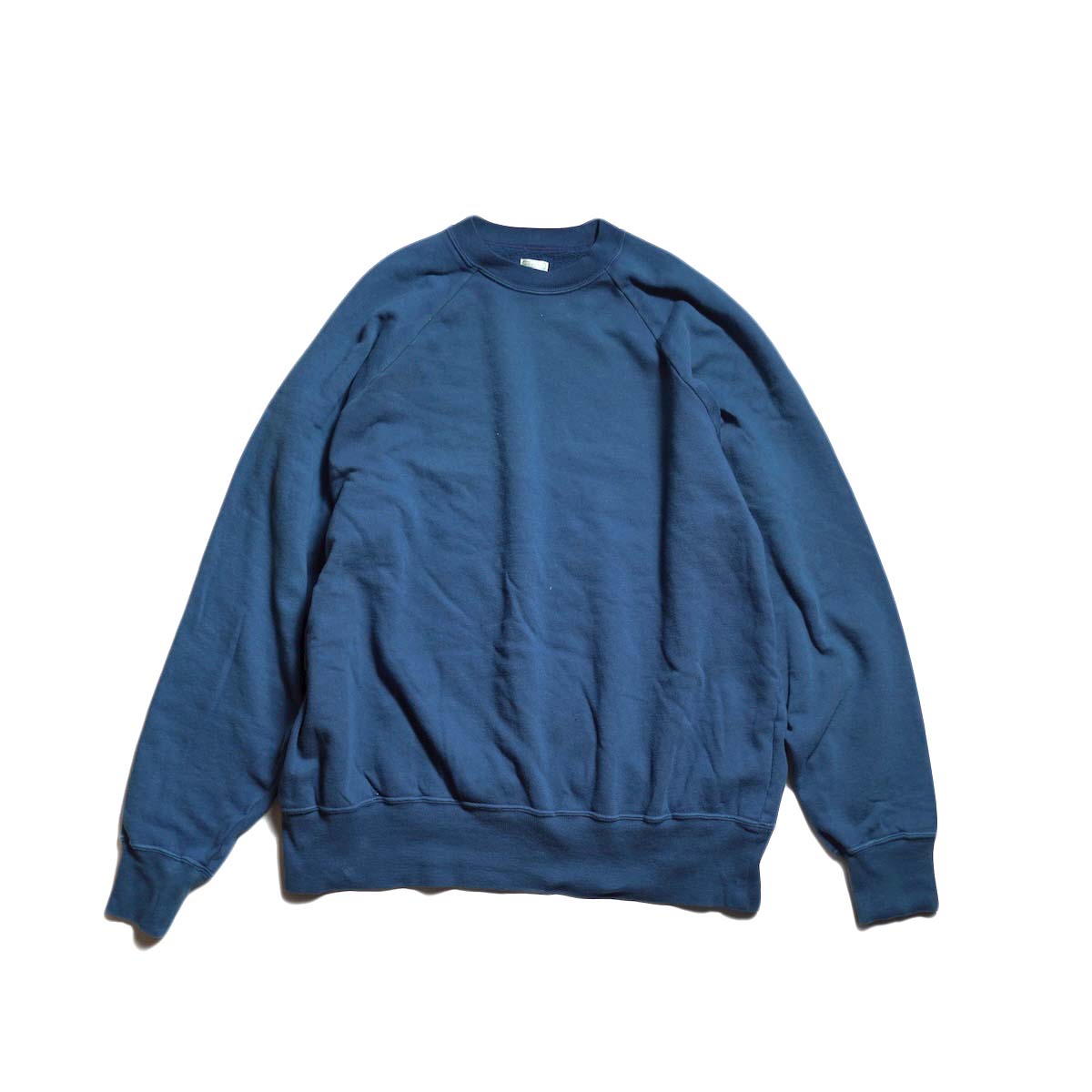 トップス a.presse Vintage Light Weight 26ss A.PRESSE / Vintage Light Weight Sweatshirt (Blue)