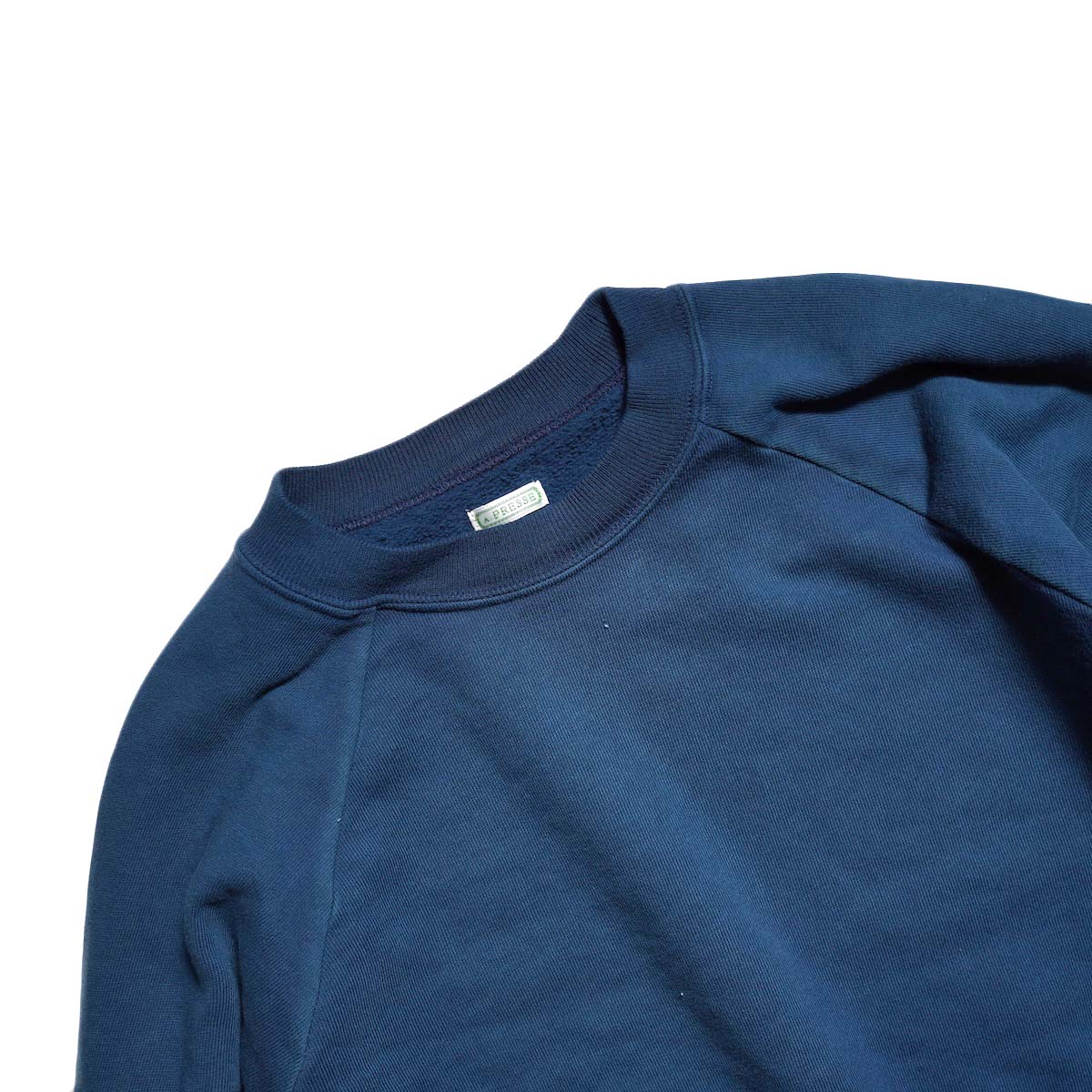 A.PRESSE / Vintage Light Weight Sweatshirt (Blue)