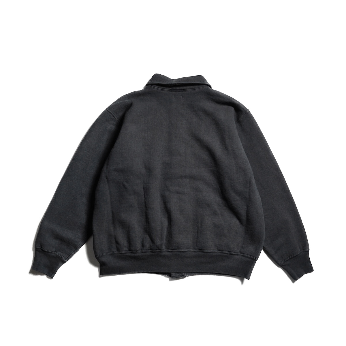 A.PRESSE / Vintage Sweat Cardigan (Black)
