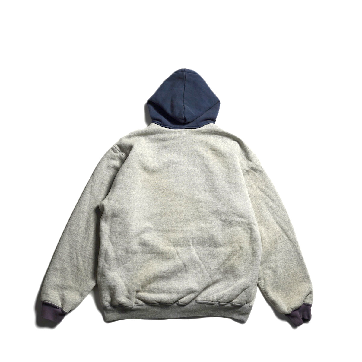 A.PRESSE / Vintage Attached Hood Sweat Parka (Oatmeal)