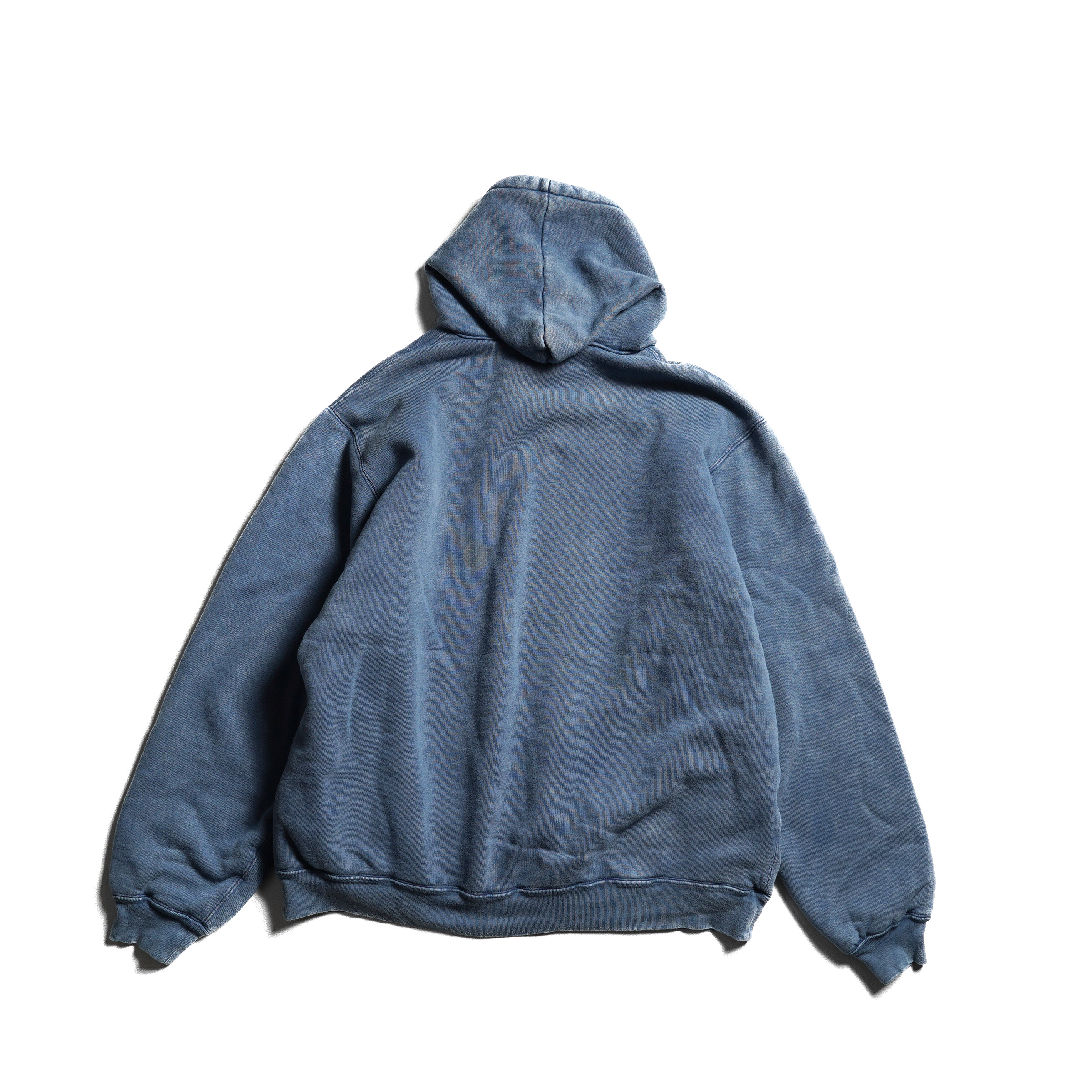 A.PRESSE / Vintage Attached Hood Sweat Parka (Blue)