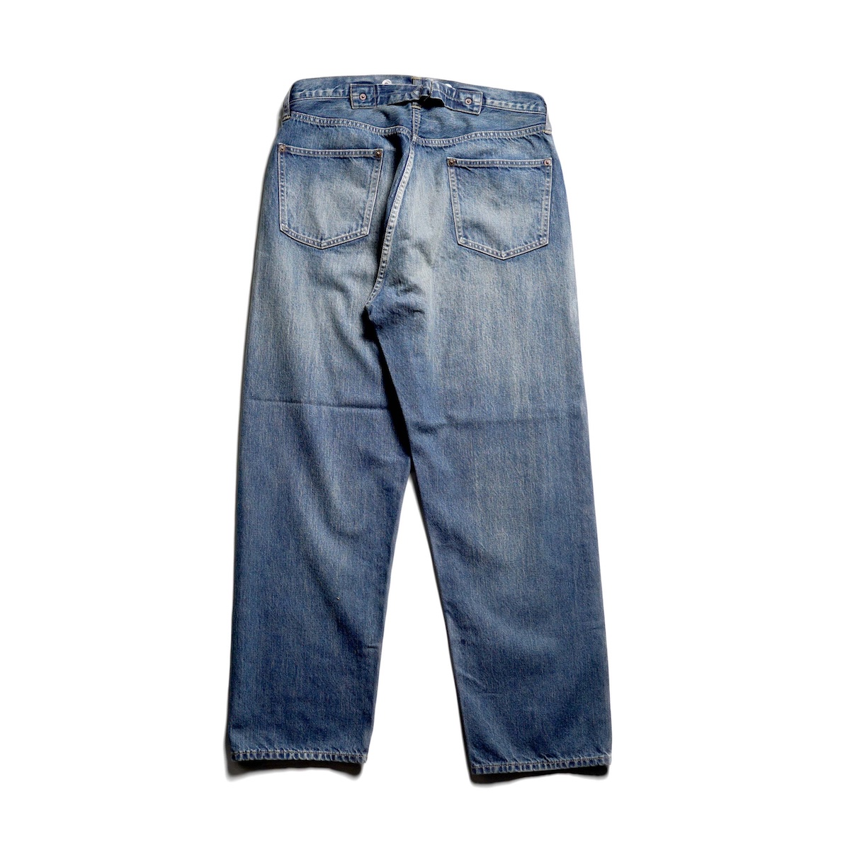 A.PRESSE / No.22 Washed Wide Denim Pants (indigo)