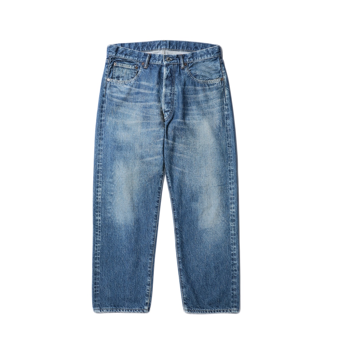 A.PRESSE / Washed Denim Pants E (Bleach)