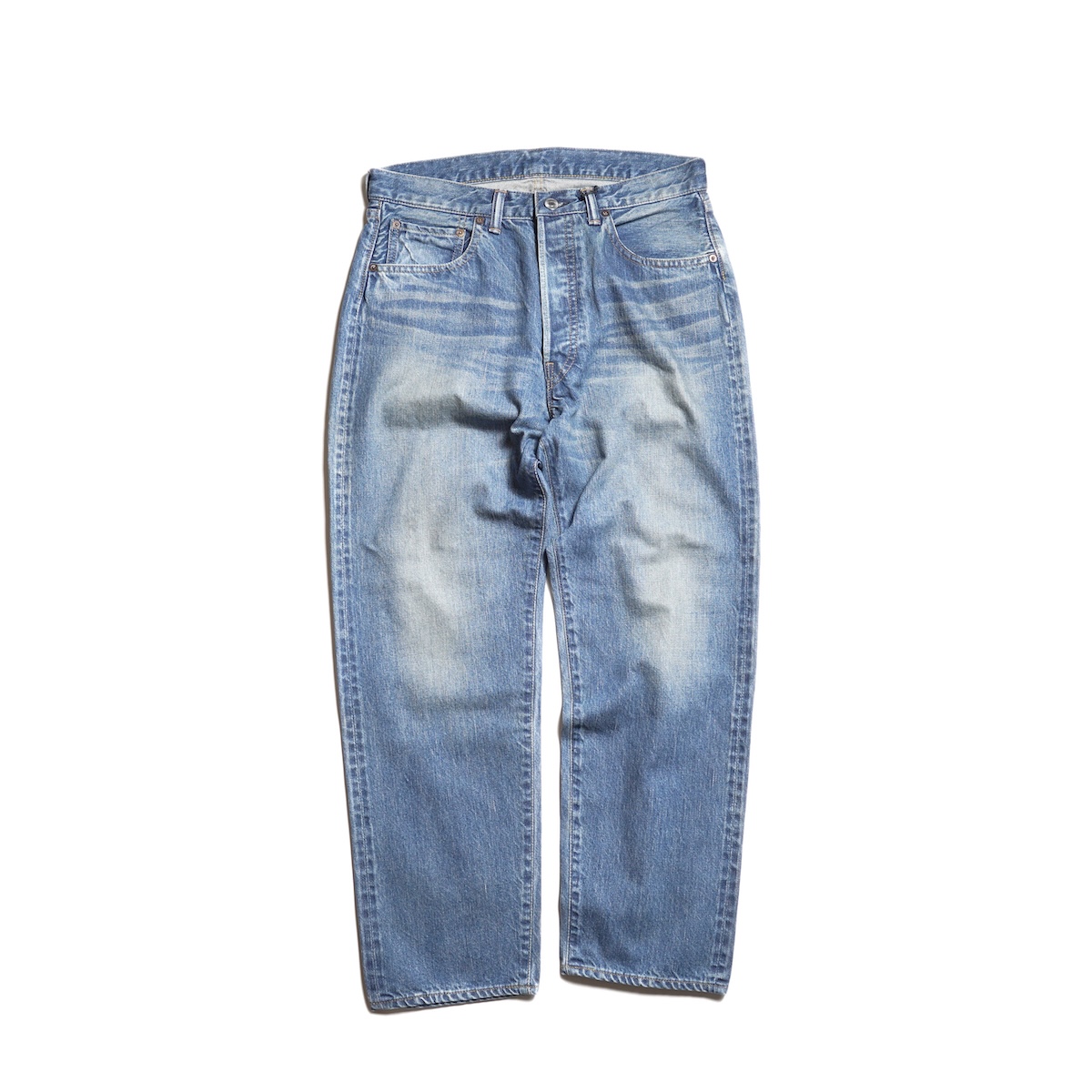 A.PRESSE / Washed Denim Pants E (Bleach)