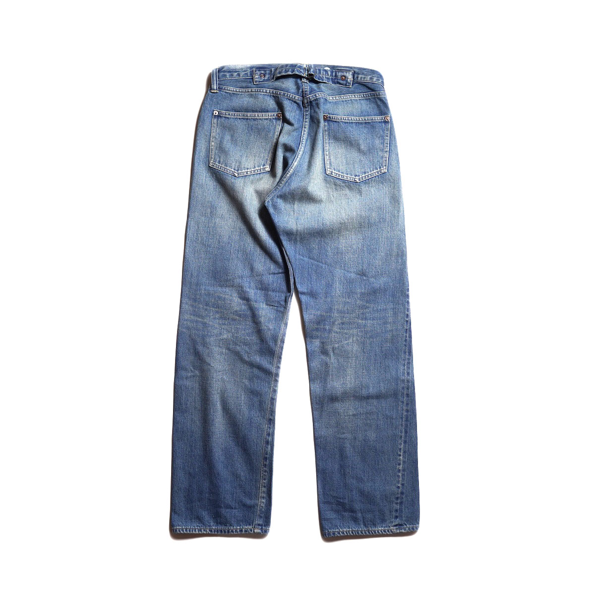 A.PRESSE / No.2 Washed Denim Pants (Indigo)