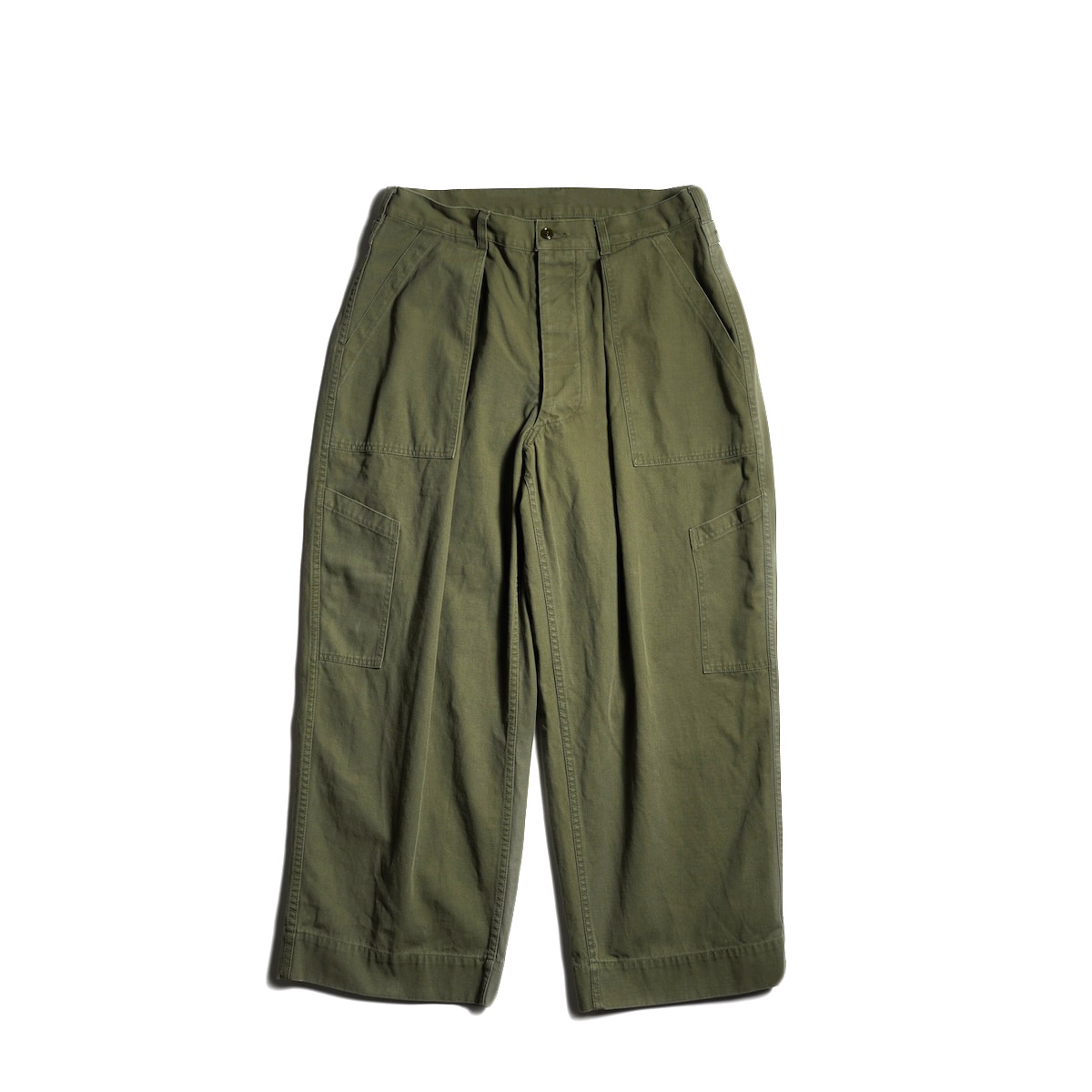 A.PRESSE　USAF Hemmed Bottoms A.PRESSE / USAF Hemmed Bottoms (Olive) | twelve