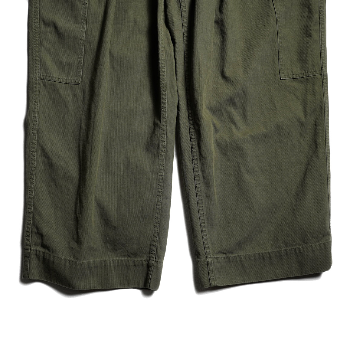 パンツ A.PRESSE USAF Hemmed Bottoms 2 OLIVE A.PRESSE / USAF Hemmed Bottoms (Olive)