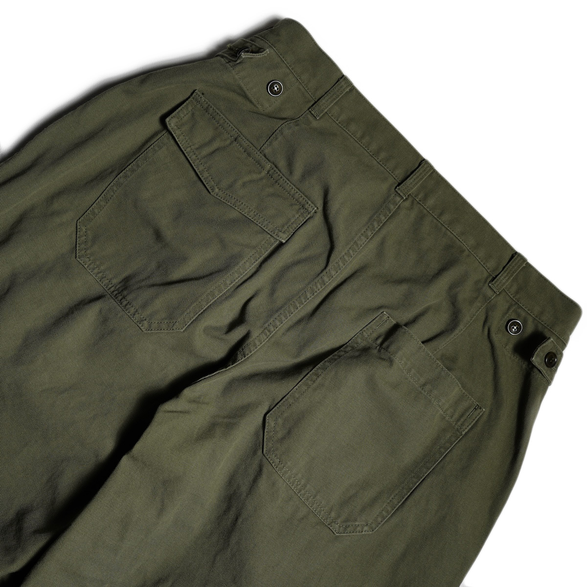 A.PRESSE / USAF Hemmed Bottoms (Olive)
