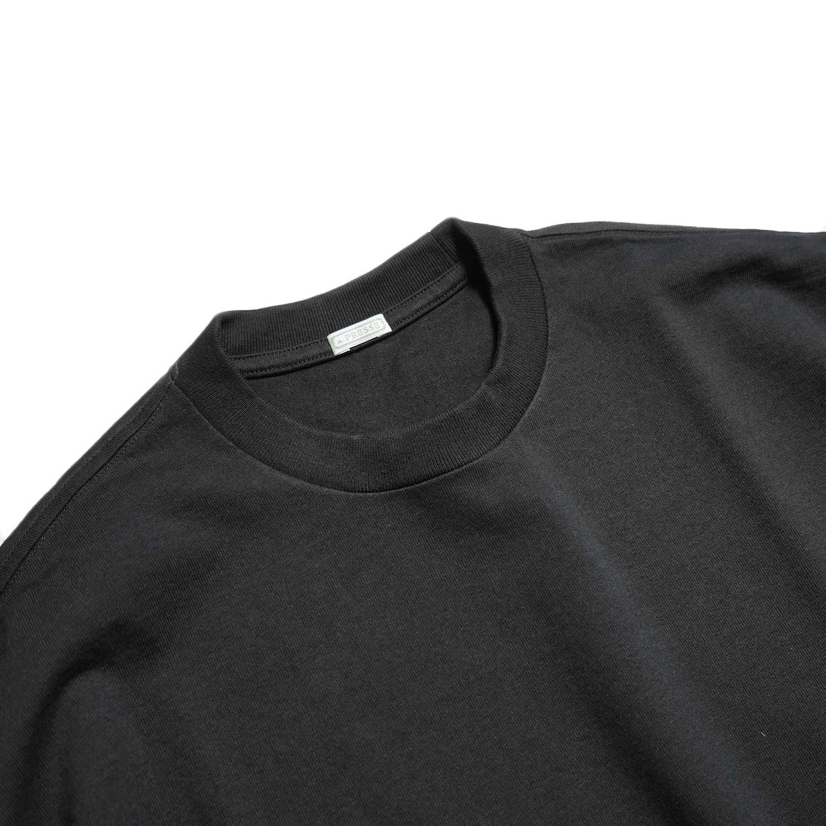 A.PRESSE / Heavy Weight T-Shirt (Black)