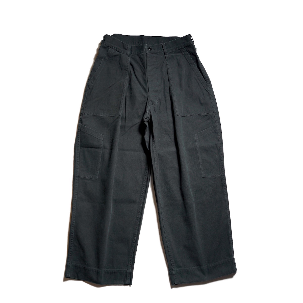 A.PRESSE / USAF Hemmed Bottoms (Black)