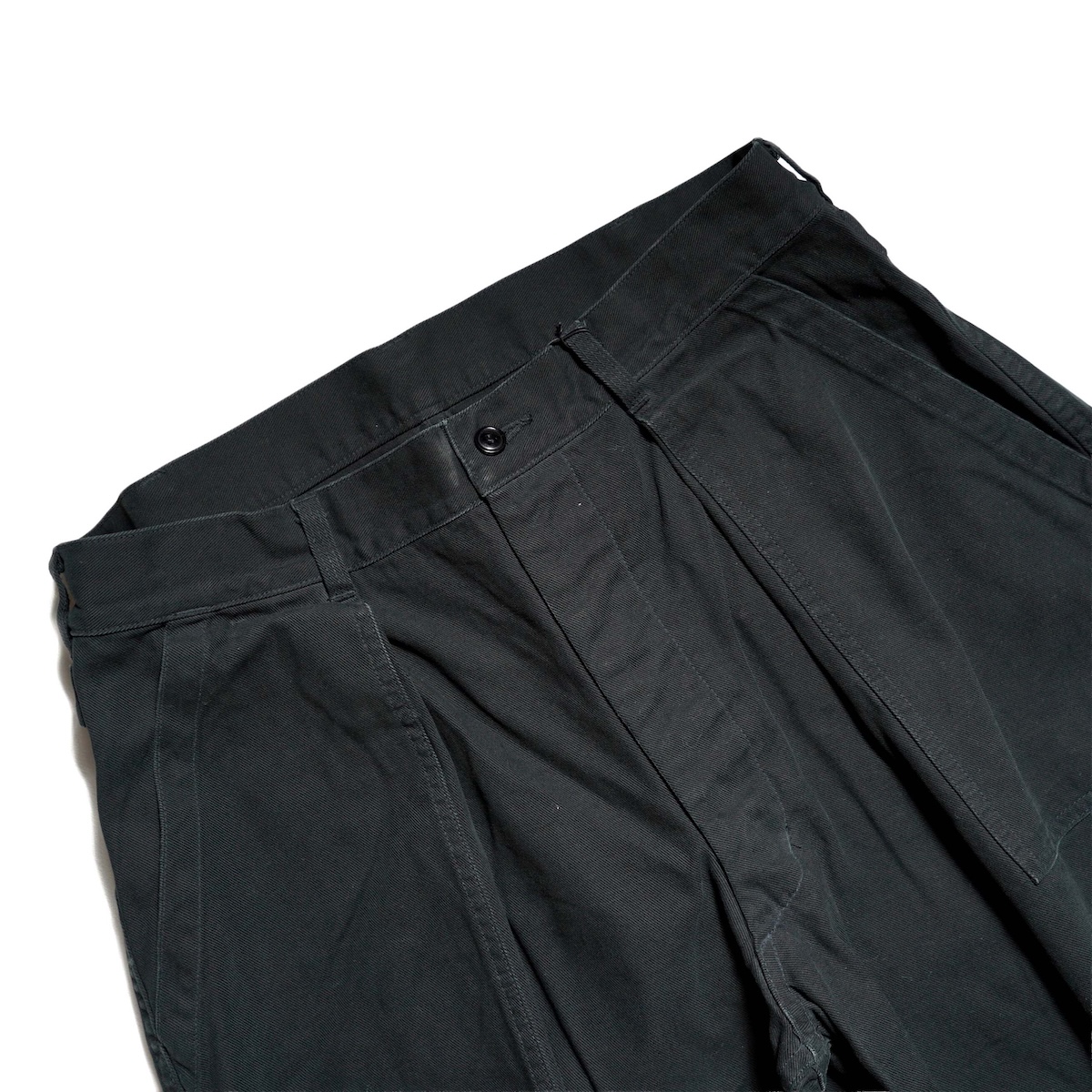 A.PRESSE / USAF Hemmed Bottoms (Black)