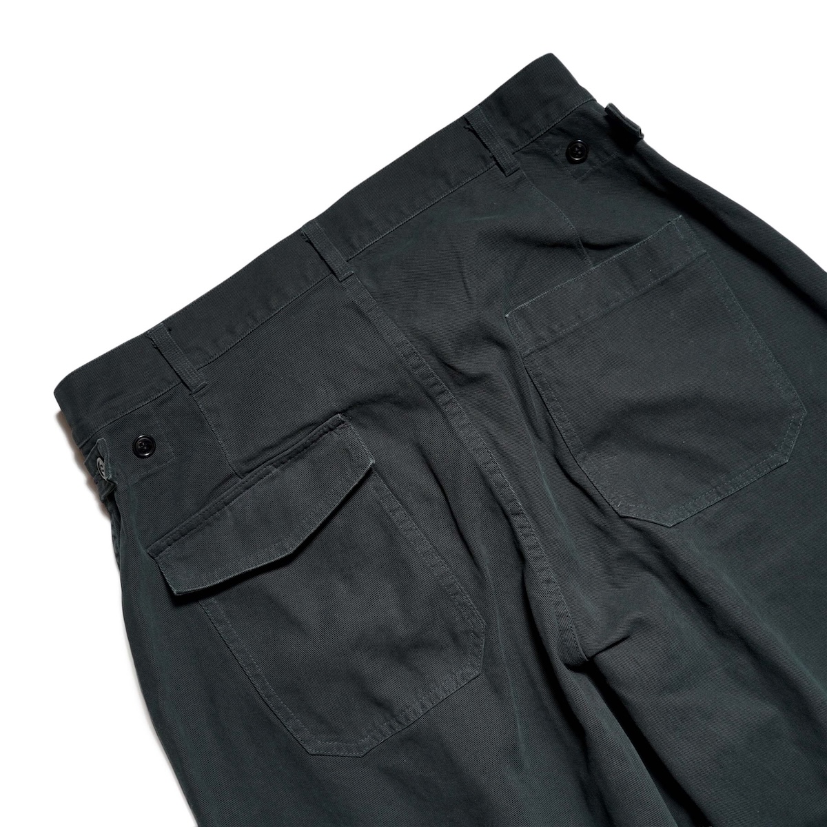 A.PRESSE / USAF Hemmed Bottoms (Black)