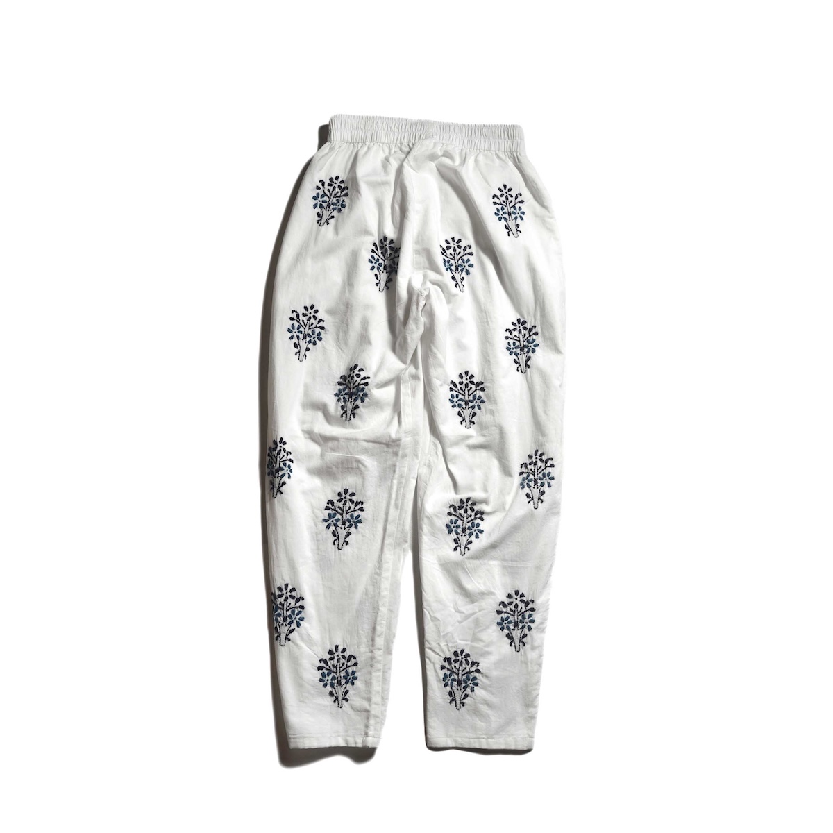 ARCHI / Hand Embroidery Pants (White)