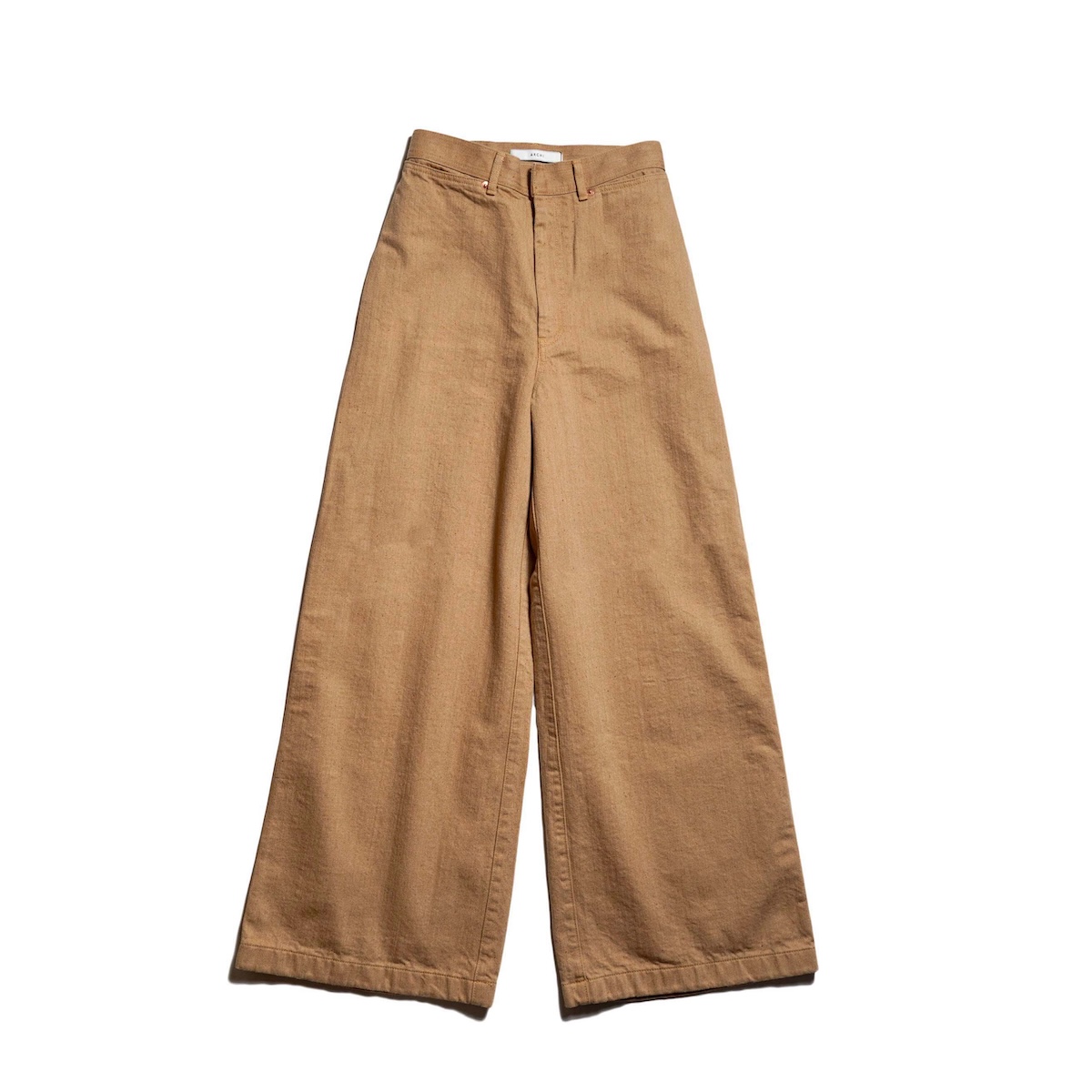 ARCHI / 13oz DENIM WIDE PANTS (Beige)