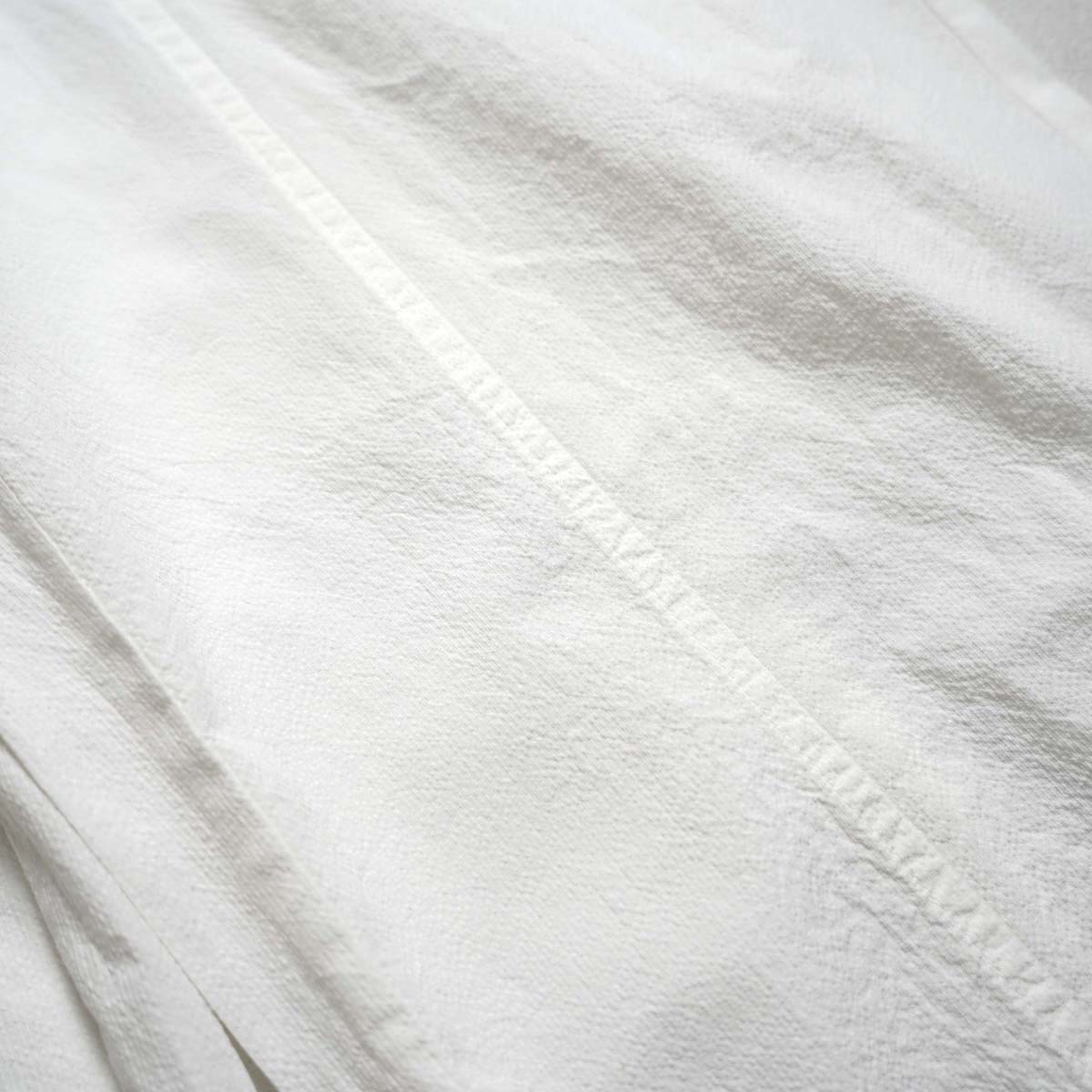 ARCHI / CORDLANE PANTS (White) 生地感