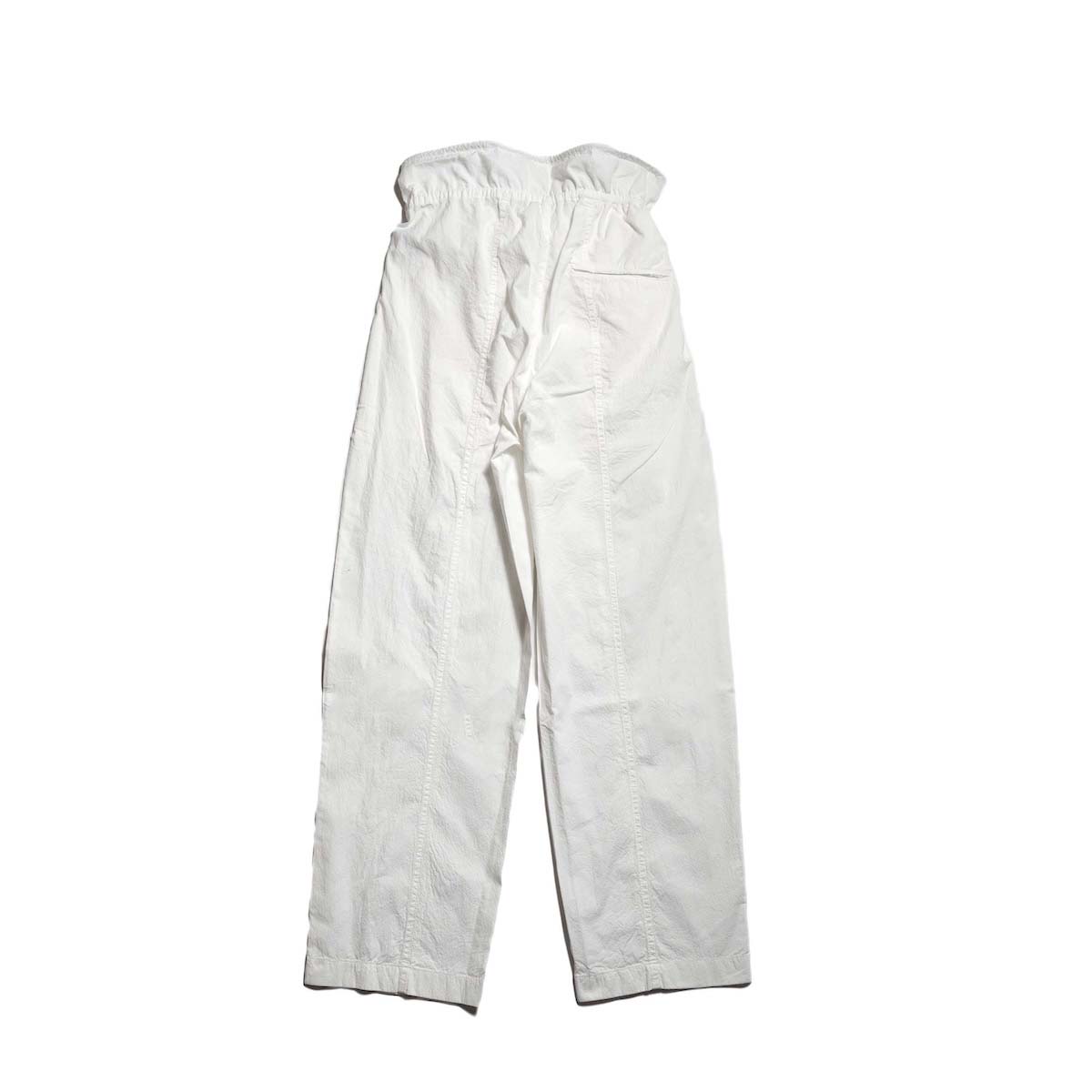 ARCHI / CORDLANE PANTS (White) 背面
