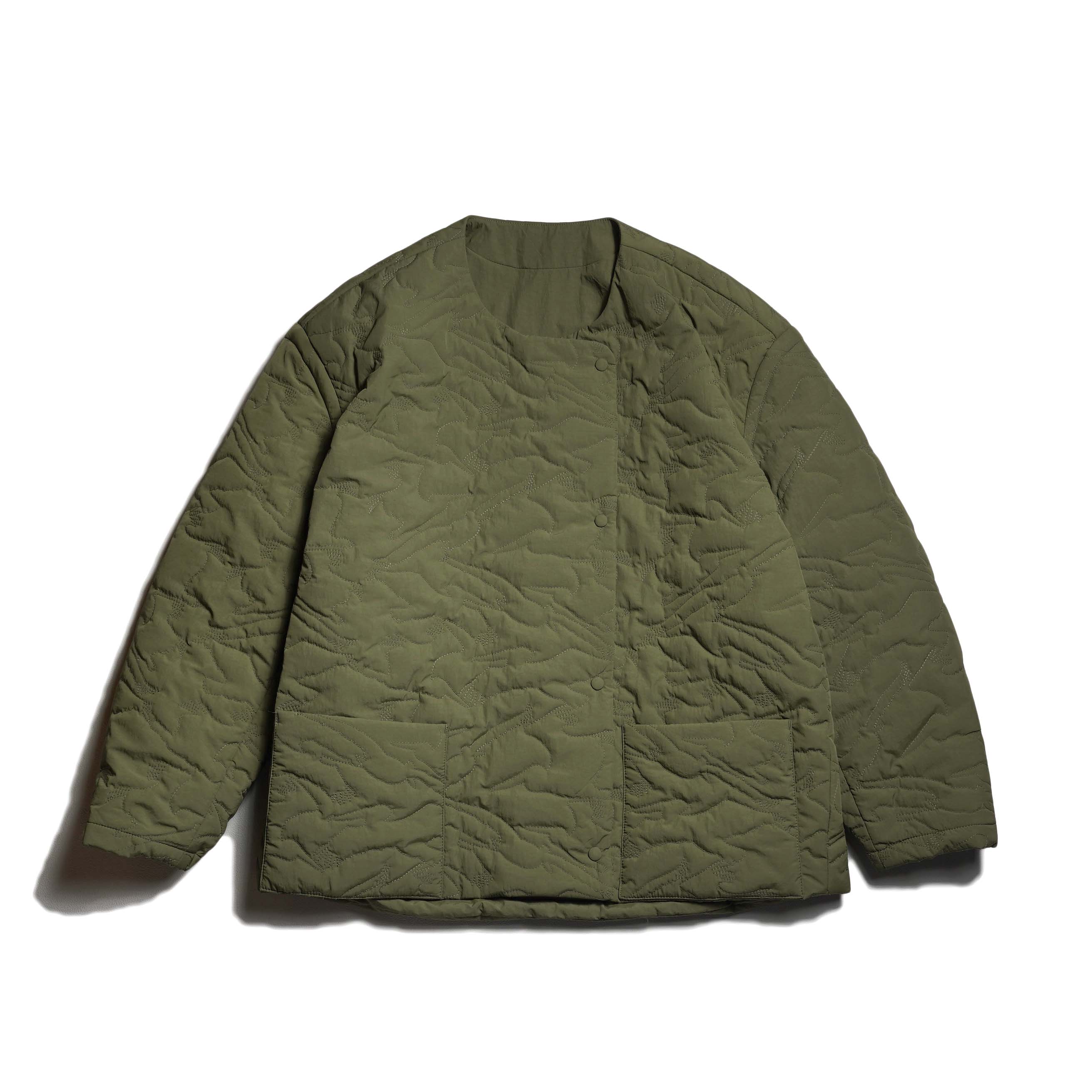 ARCHI / BIRD QUITED JACKET (Olive)