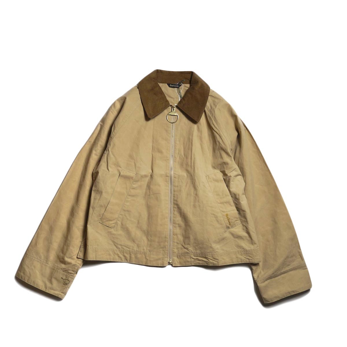 【ほぼ新品】Barbour 2026 Catlin ジャケット ベージュ Barbour（バブアー） カトリン コットン カジュアル ジャケット CATLIN