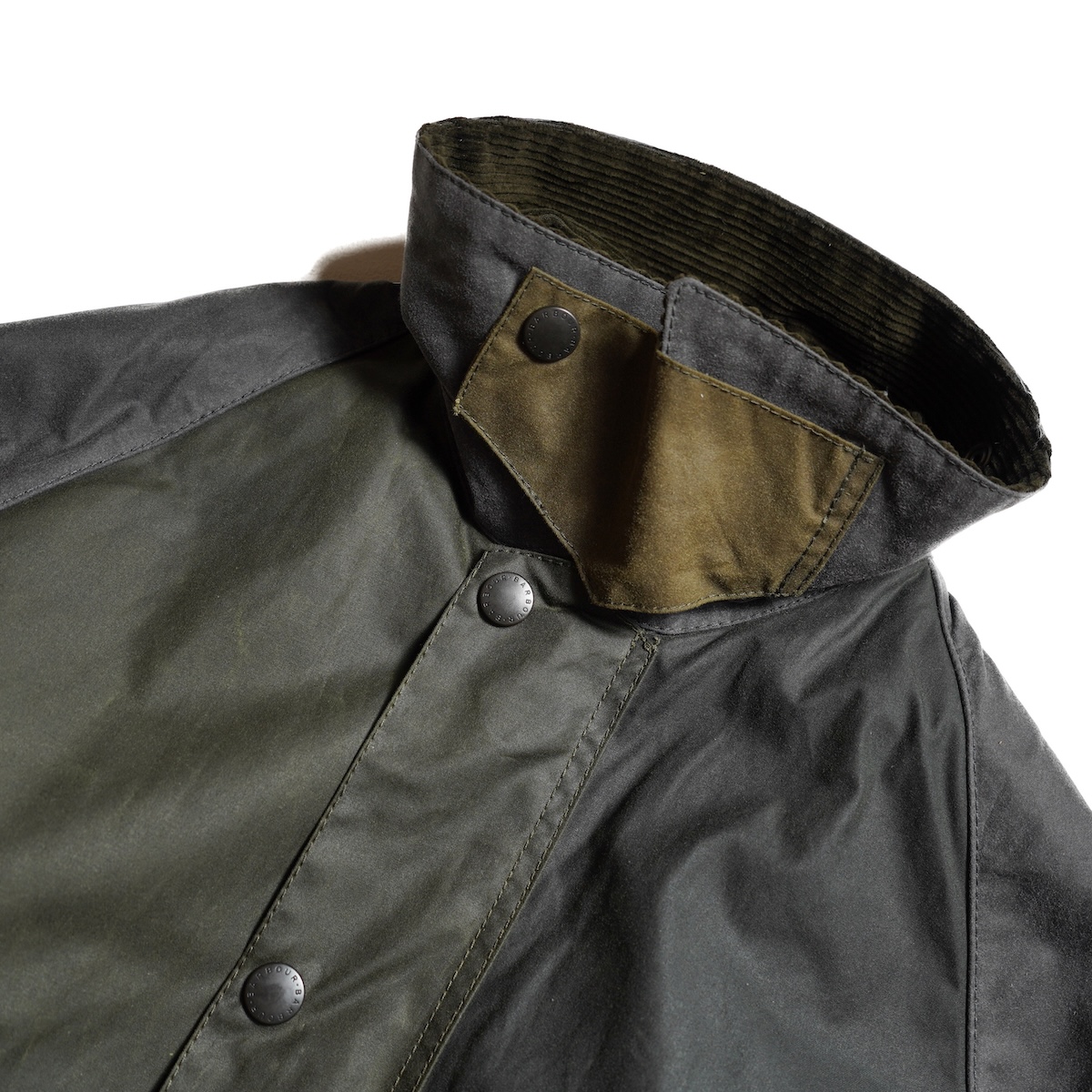 Barbour / PATCHWORK OS BEADALE WAX JACKET (Green)