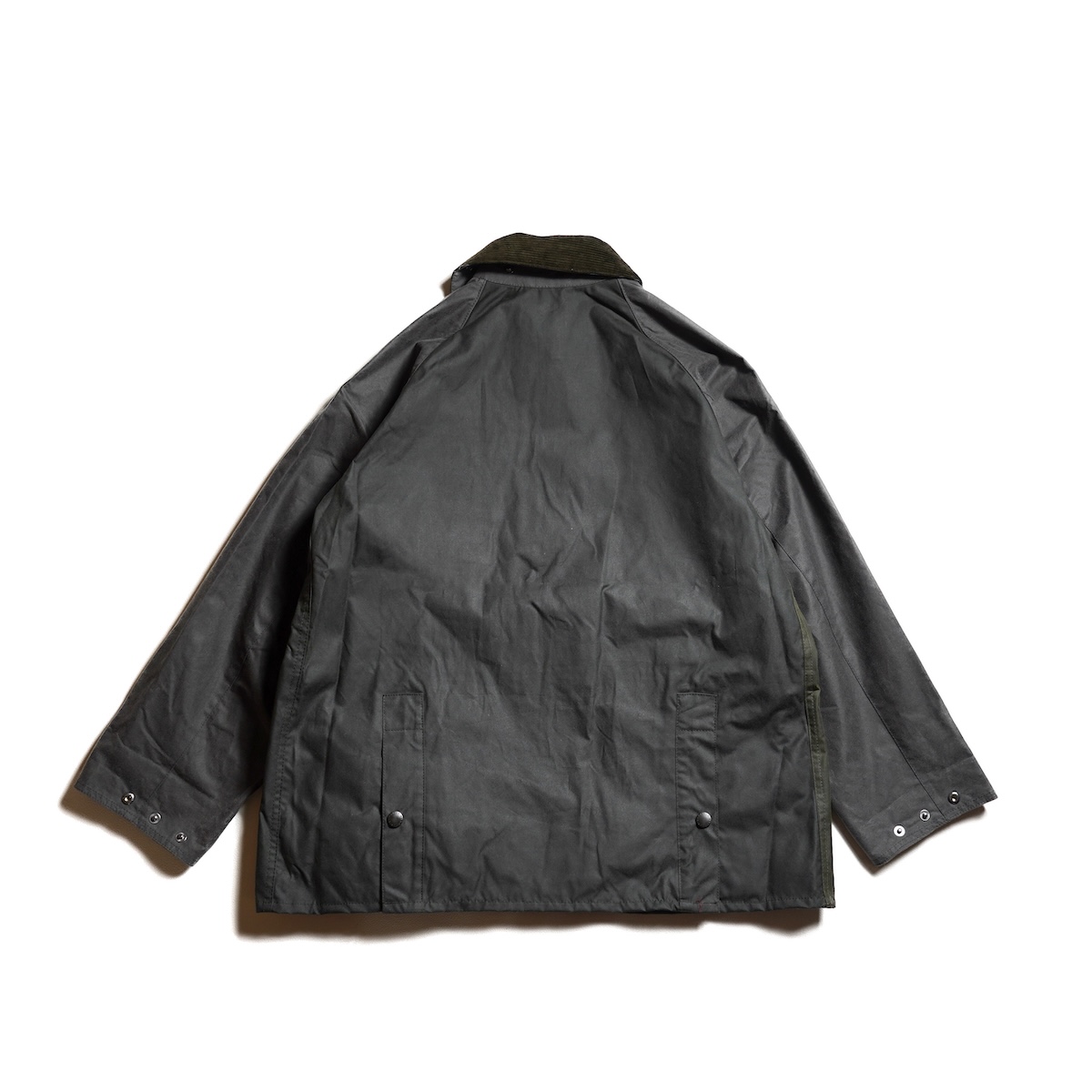 Barbour / PATCHWORK OS BEADALE WAX JACKET (Green)