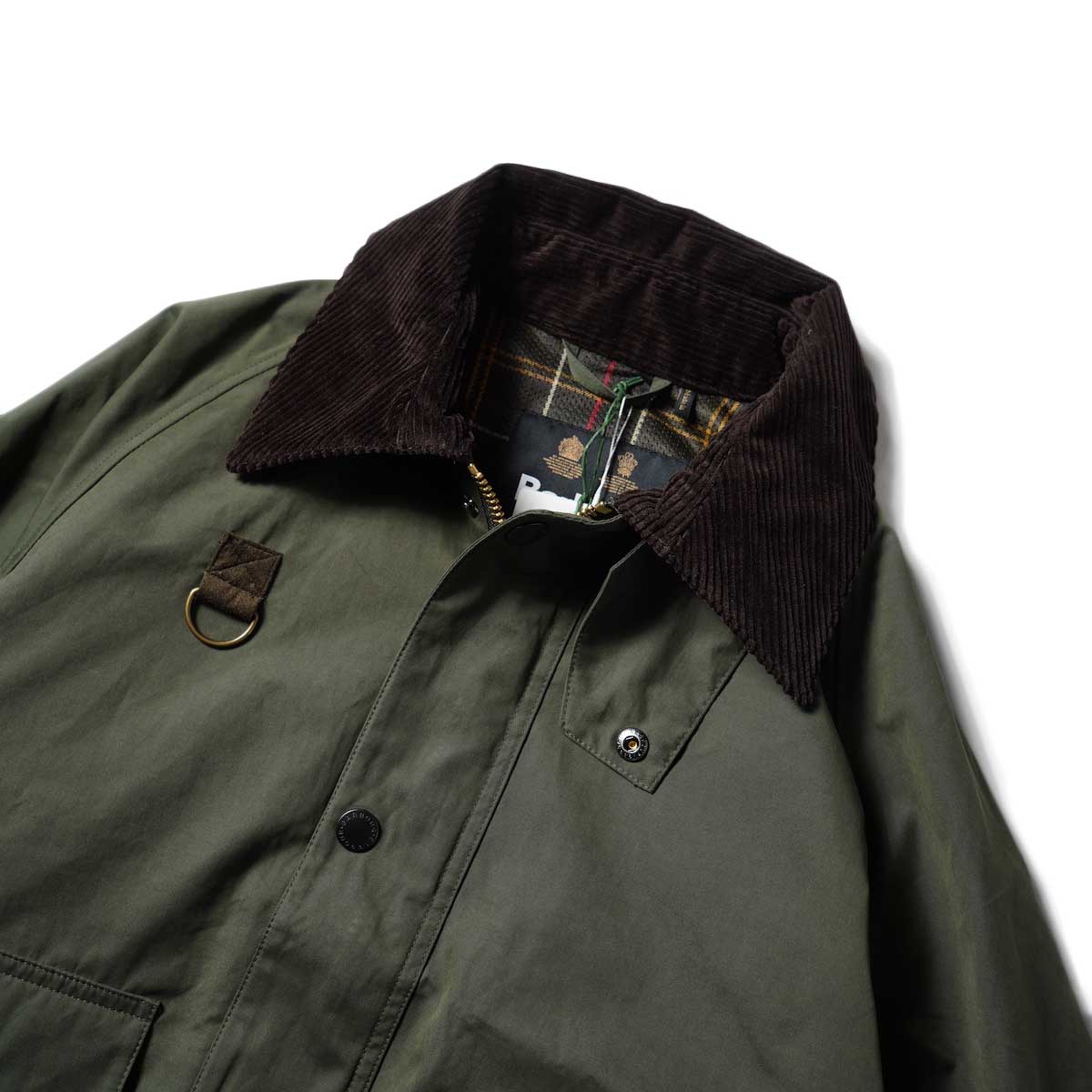 Barbour / OS SPEY CASUAL (Sage Green) 