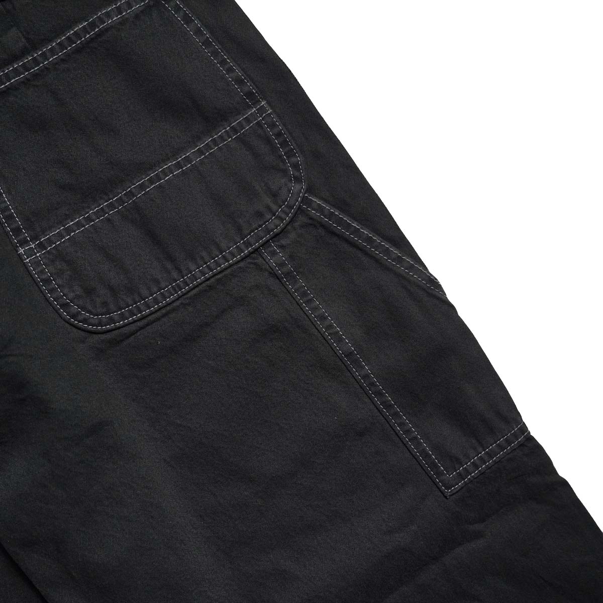 BIG MAC / DENIM PAINTER PANTS (Black Dye) ツールポケット