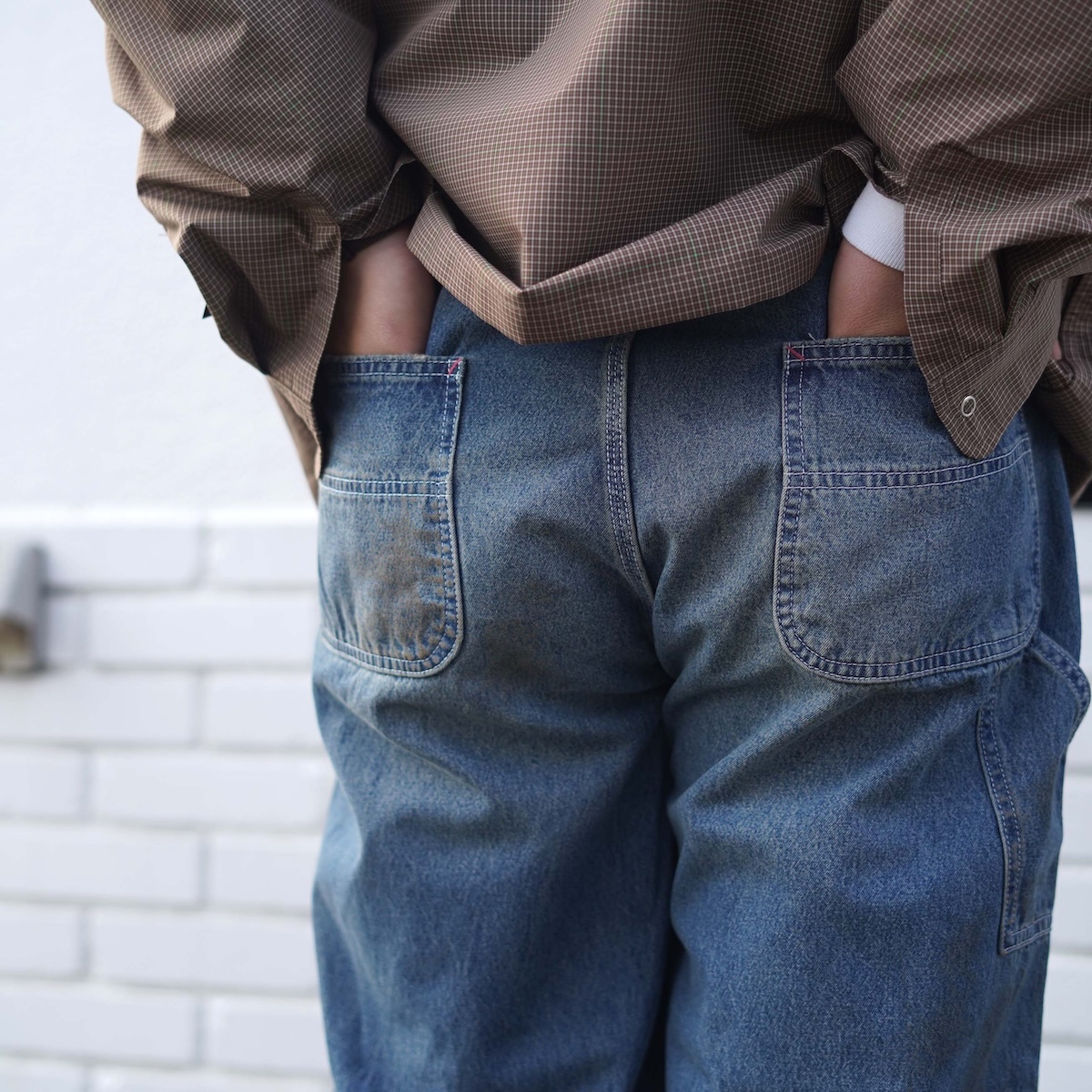 BIG MAC / DENIM PAINTER PANTS (Vintage)