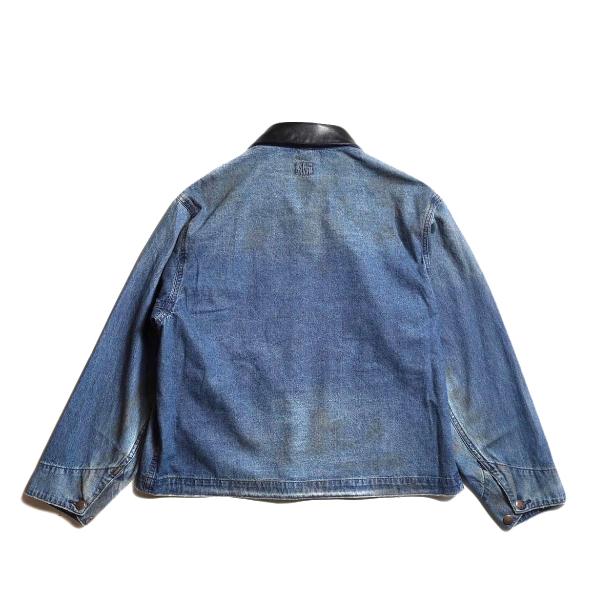 BIG MAC / LIGHT DENIM WORK JACKET (Black Collar)