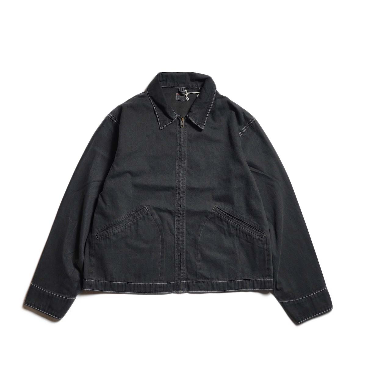 BIG MAC / LIGHT DENIM WORK JACKET (Black Dye)