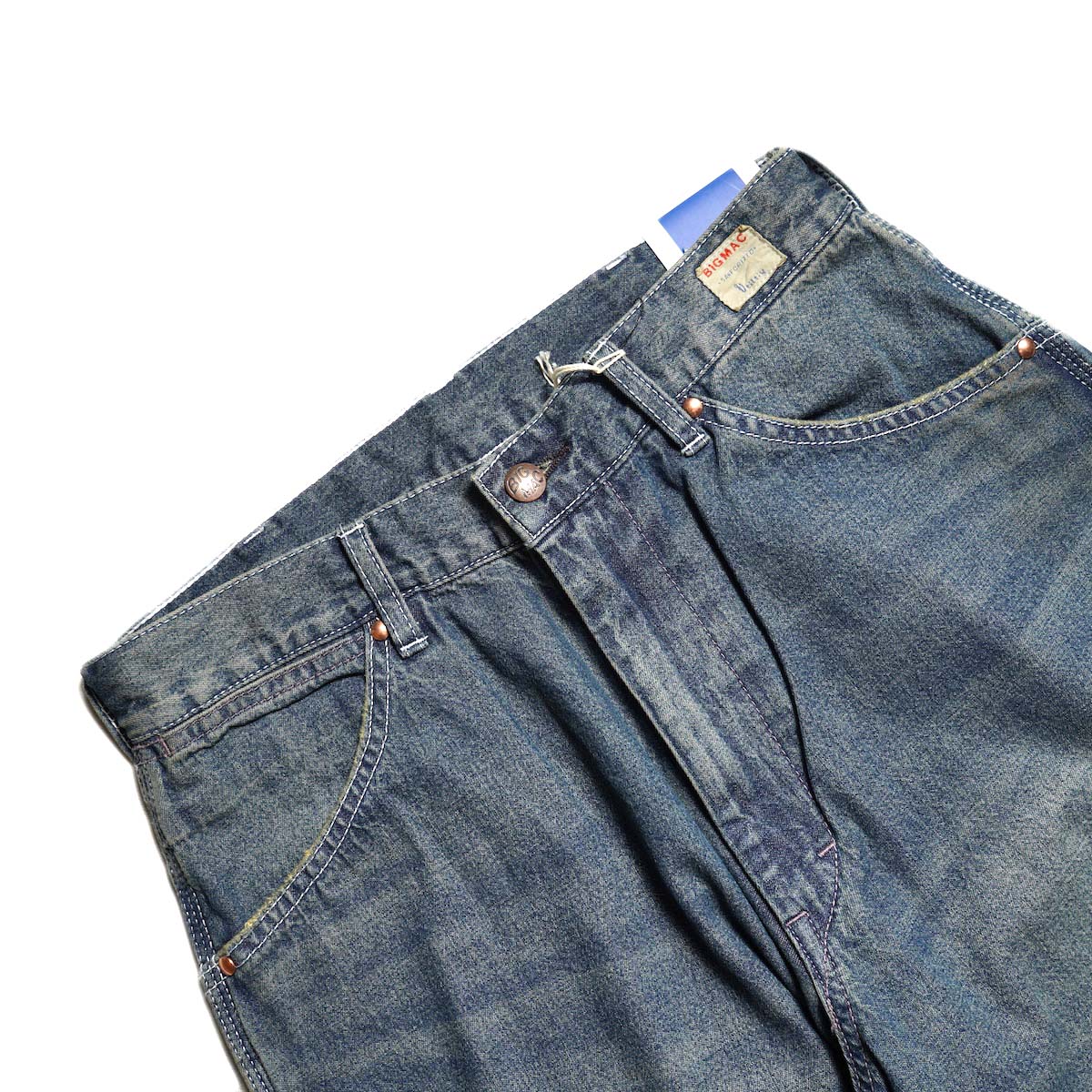 BIG MAC / DENIM PAINTER PANTS (Vintage) ウエスト