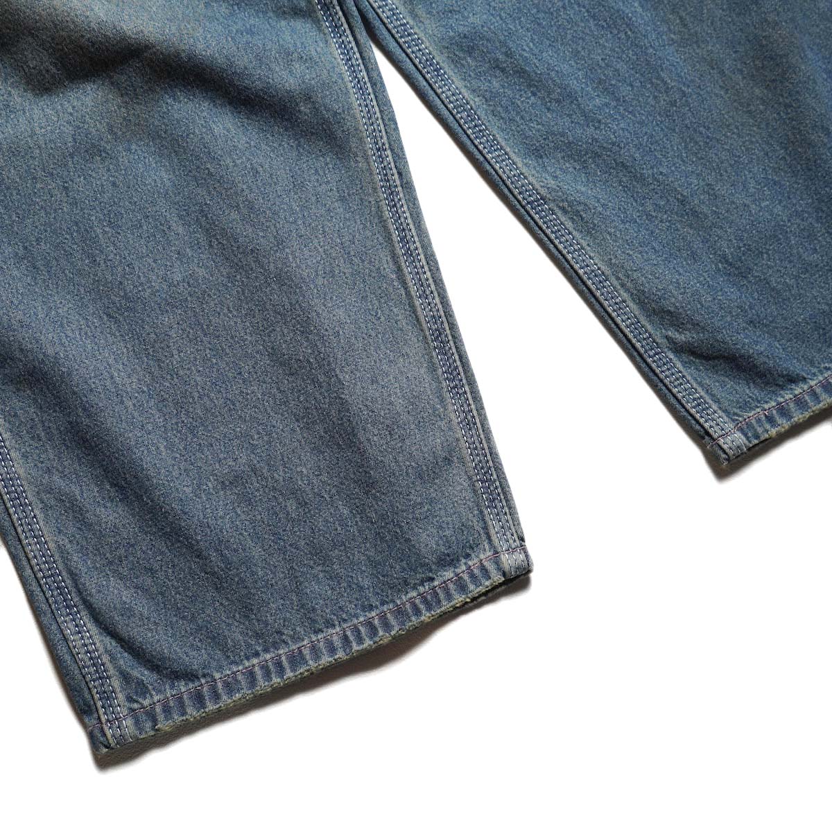 BIG MAC / DENIM PAINTER PANTS (Vintage) 裾