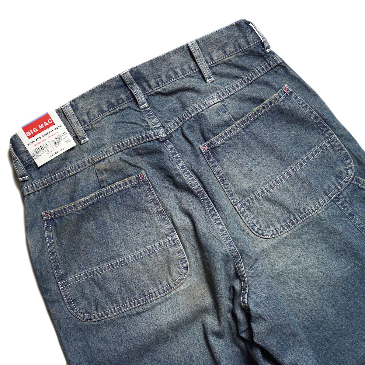 BIG MAC / DENIM PAINTER PANTS (Vintage) ヒップポケット